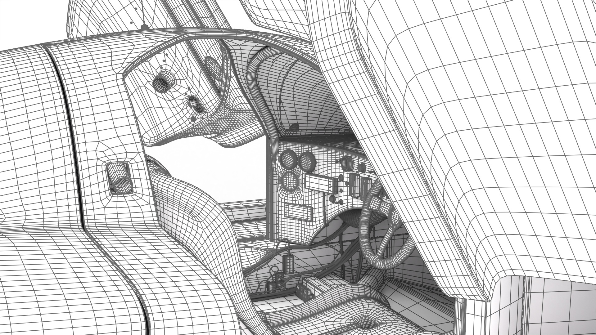 Nissan R90CK Italya Team Racing 1990 HQ 3d model 3D model_32