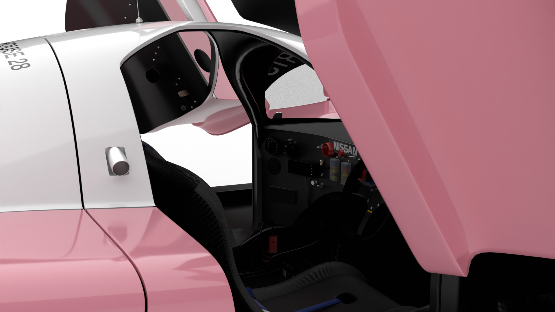 Nissan R90CK Italya Team Racing 1990 HQ 3d model 3D model_7