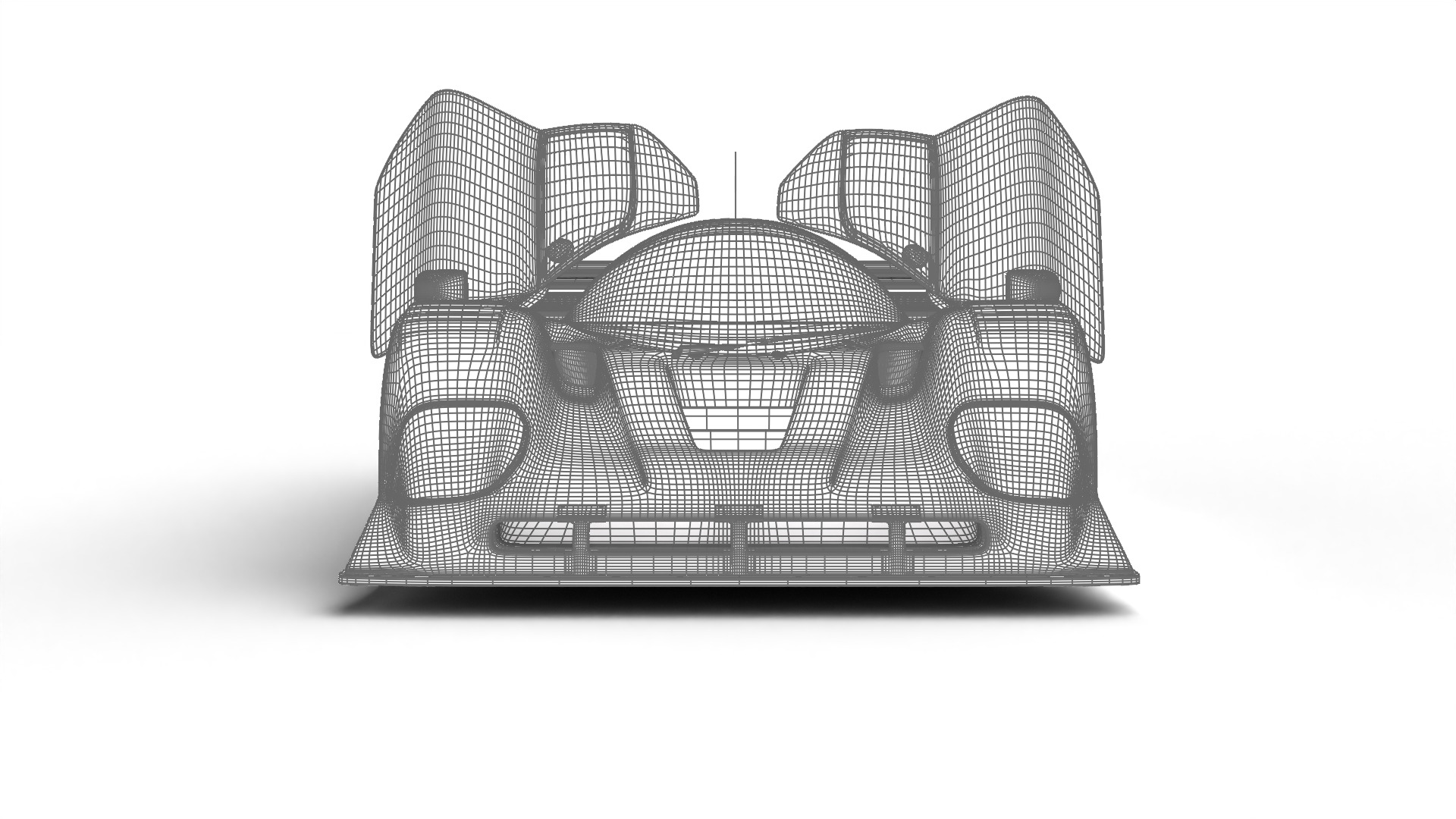 Nissan R90CK Italya Team Racing 1990 HQ 3d model 3D model_37