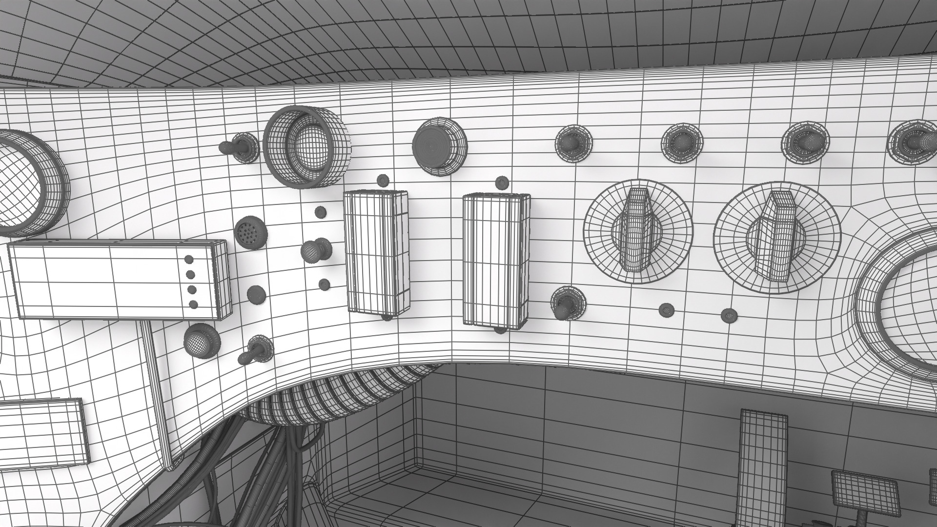 Nissan R90CK Italya Team Racing 1990 HQ 3d model 3D model_48