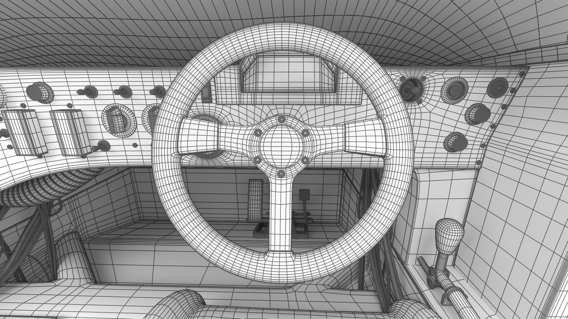 Nissan R90CK Italya Team Racing 1990 HQ 3d model 3D model_49