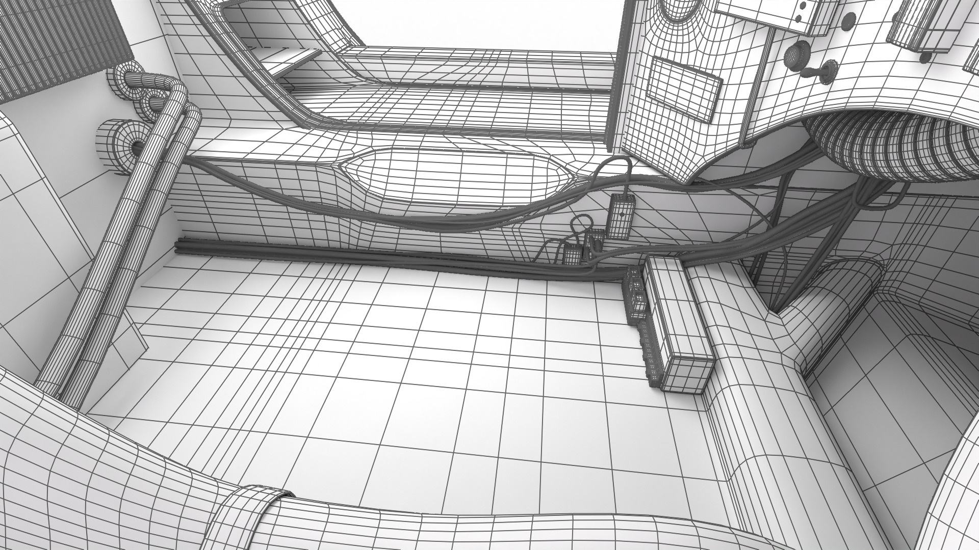 Nissan R90CK Italya Team Racing 1990 HQ 3d model 3D model_47