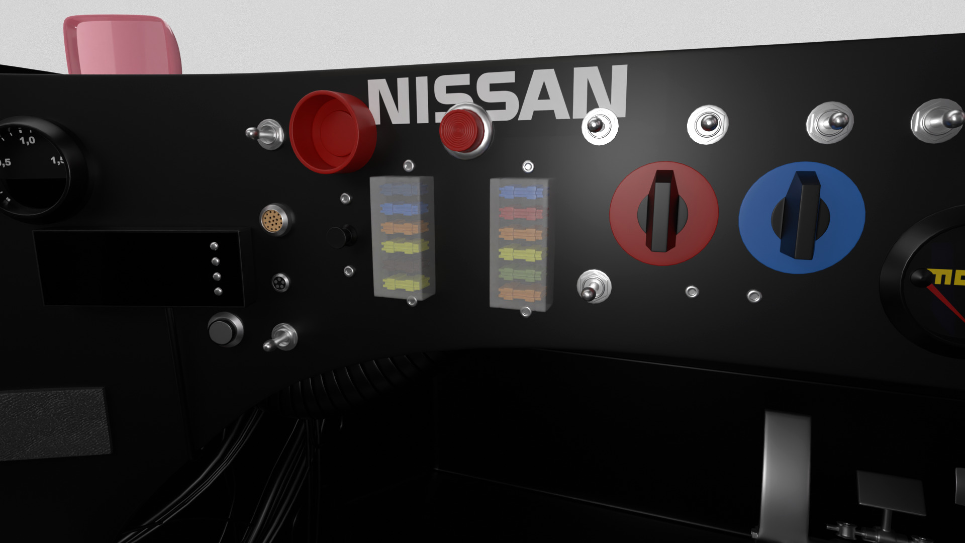 Nissan R90CK Italya Team Racing 1990 HQ 3d model 3D model_23