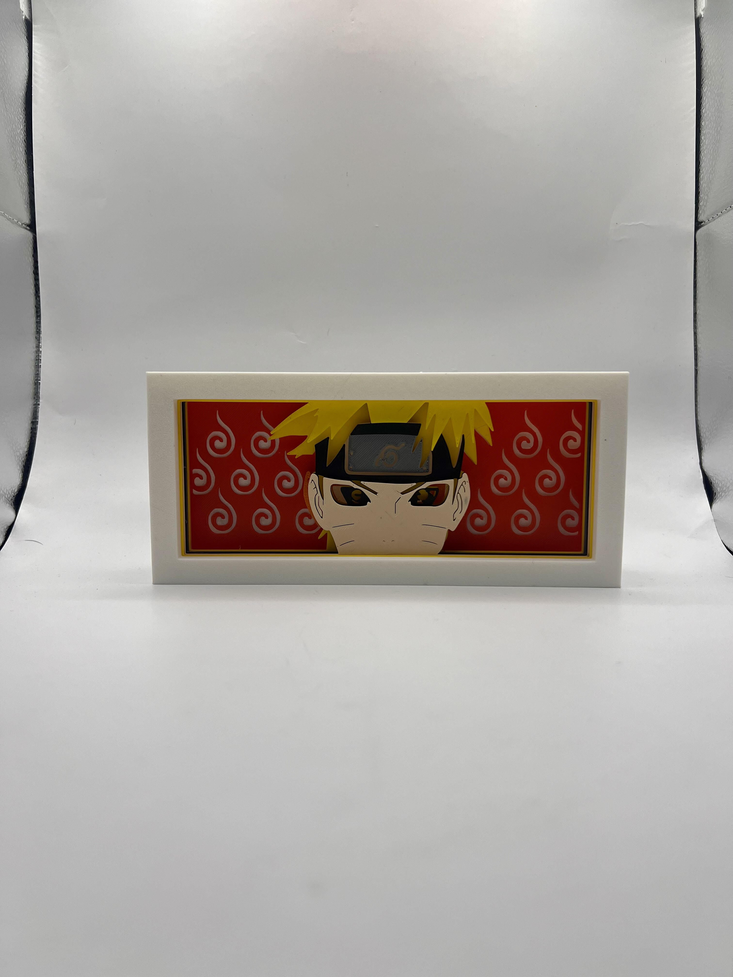 Naruto - LED Lightbox - NO AMS NEEDED 3D print model_7