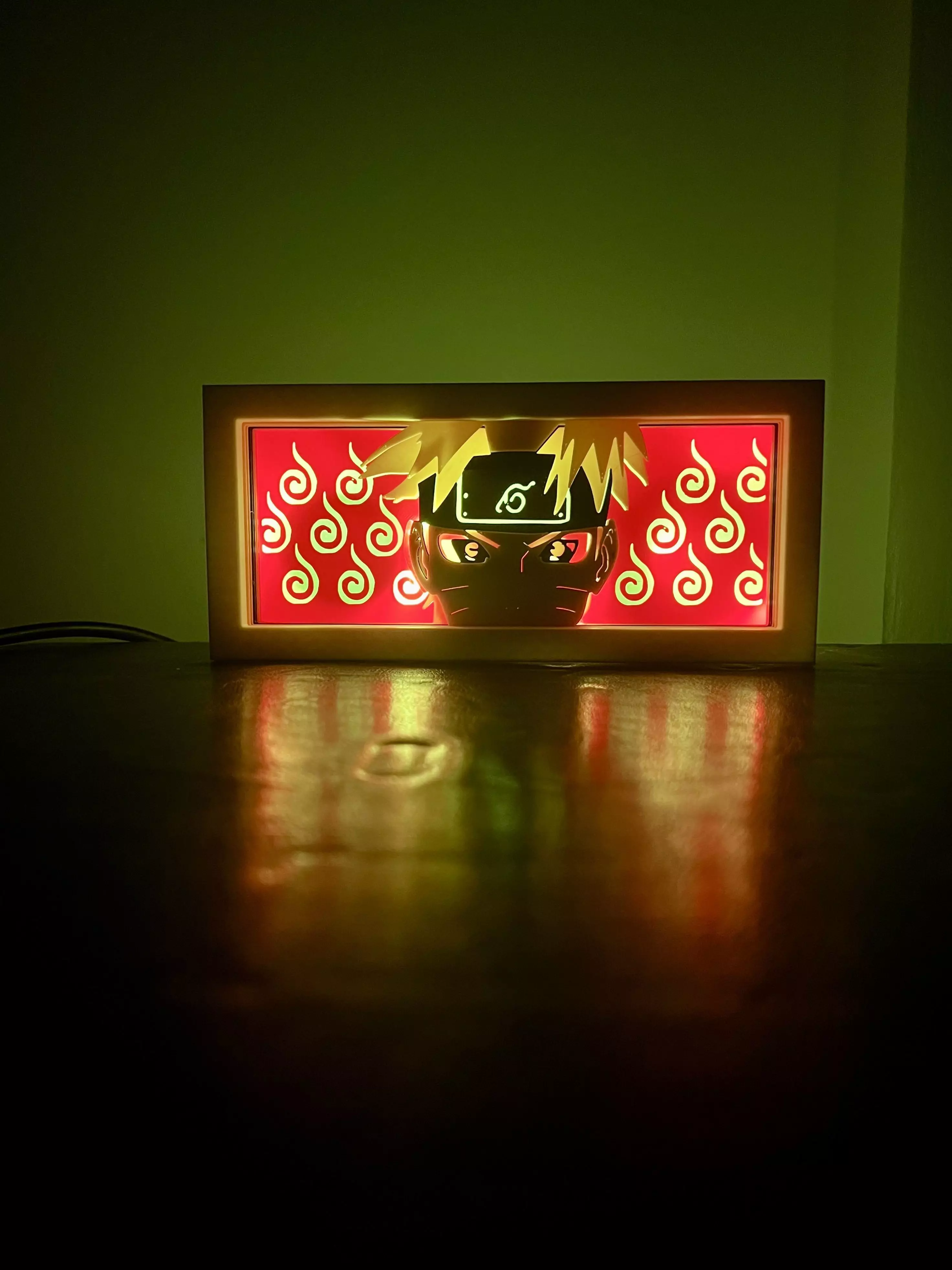 Naruto - LED Lightbox - NO AMS NEEDED 3D print model_0