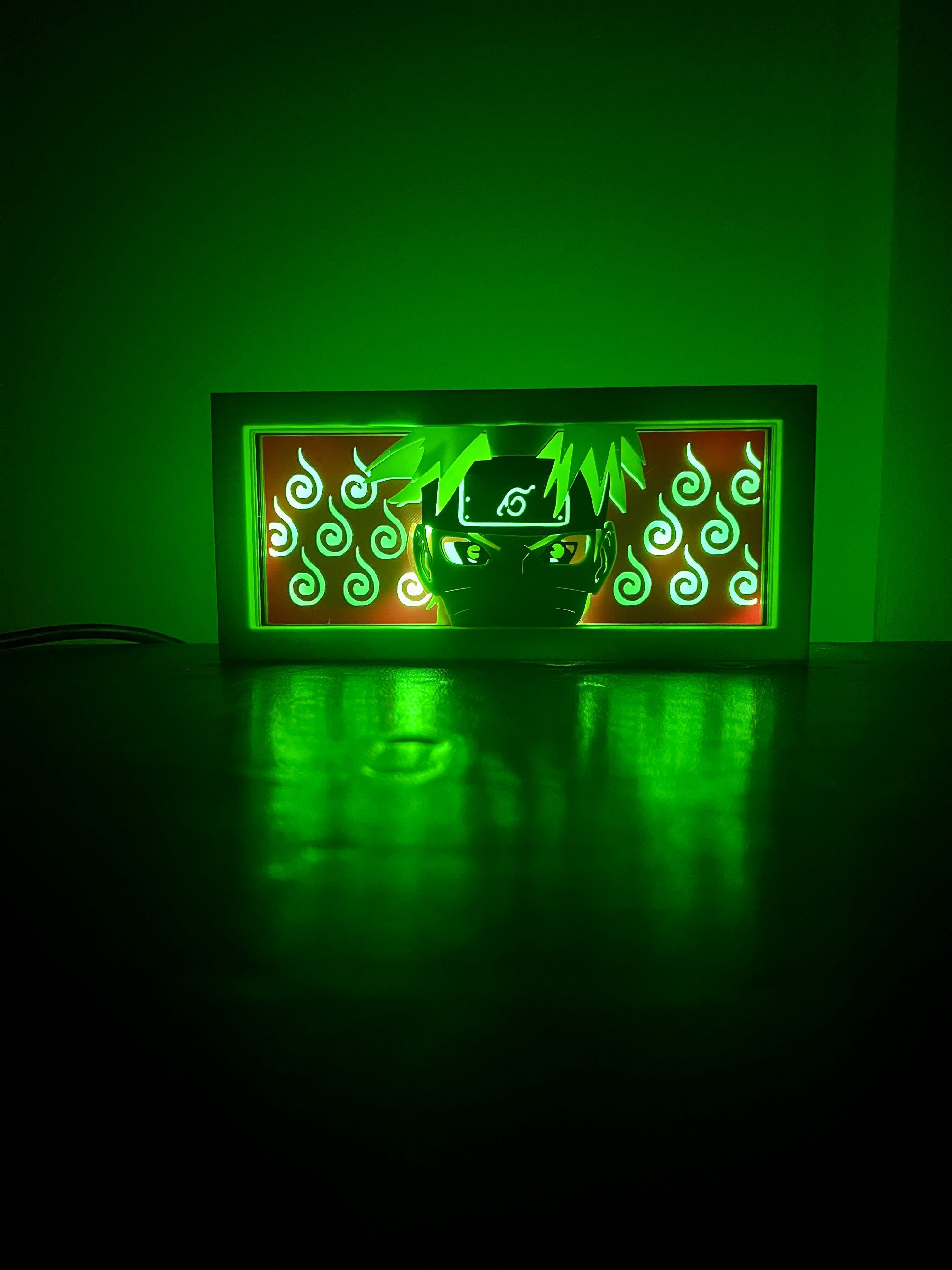 Naruto - LED Lightbox - NO AMS NEEDED 3D print model_1