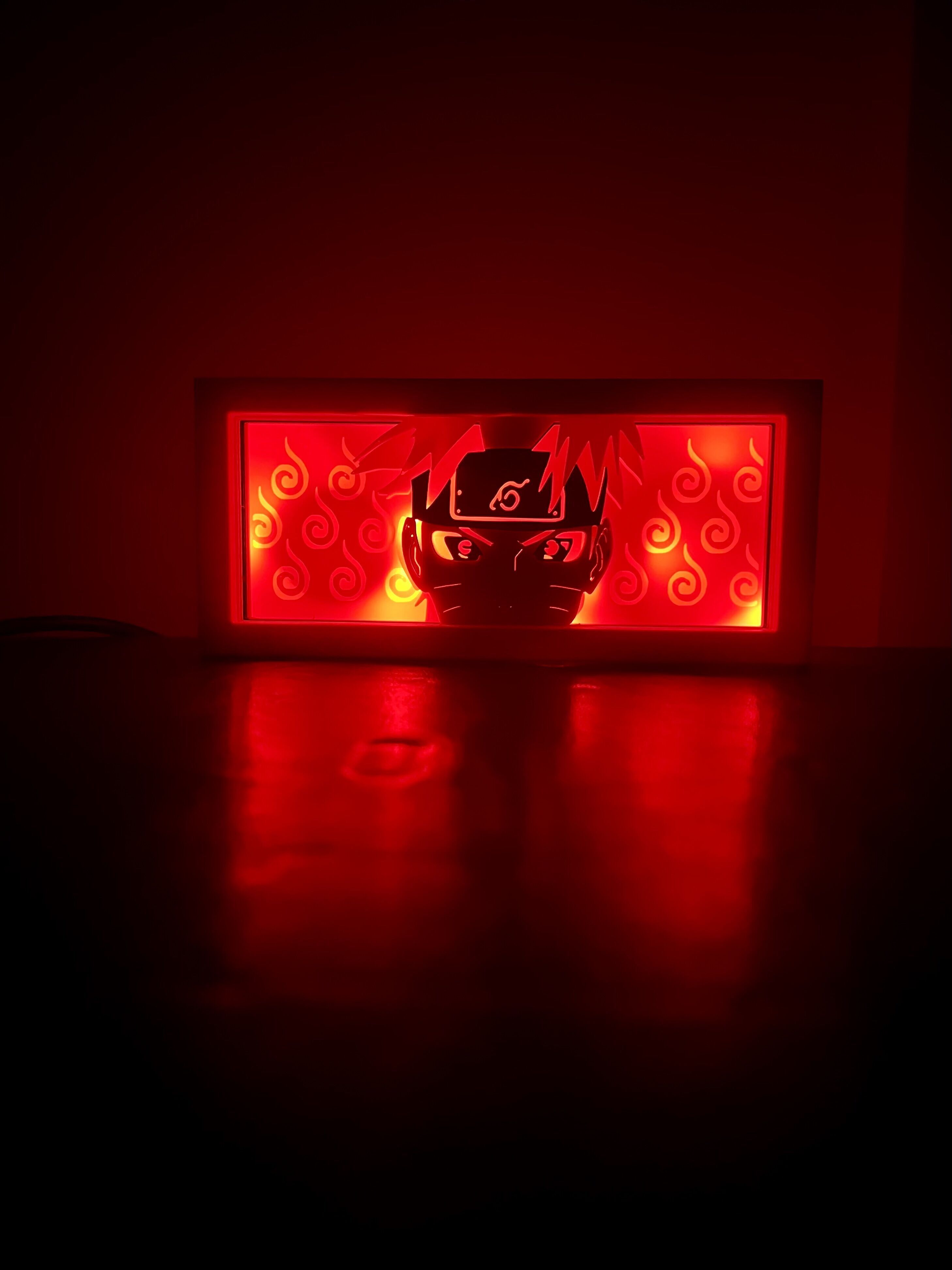 Naruto - LED Lightbox - NO AMS NEEDED 3D print model_5