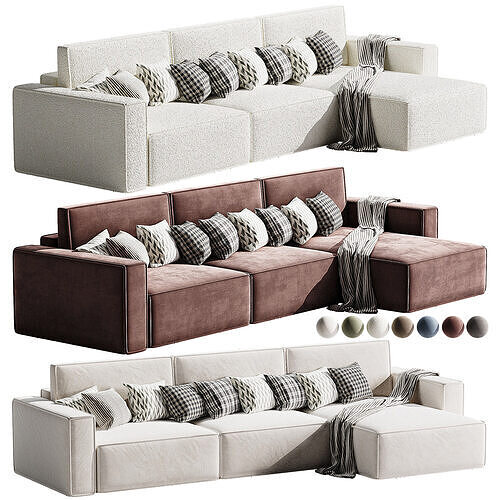 Sofa corner Ebi 2 3D model