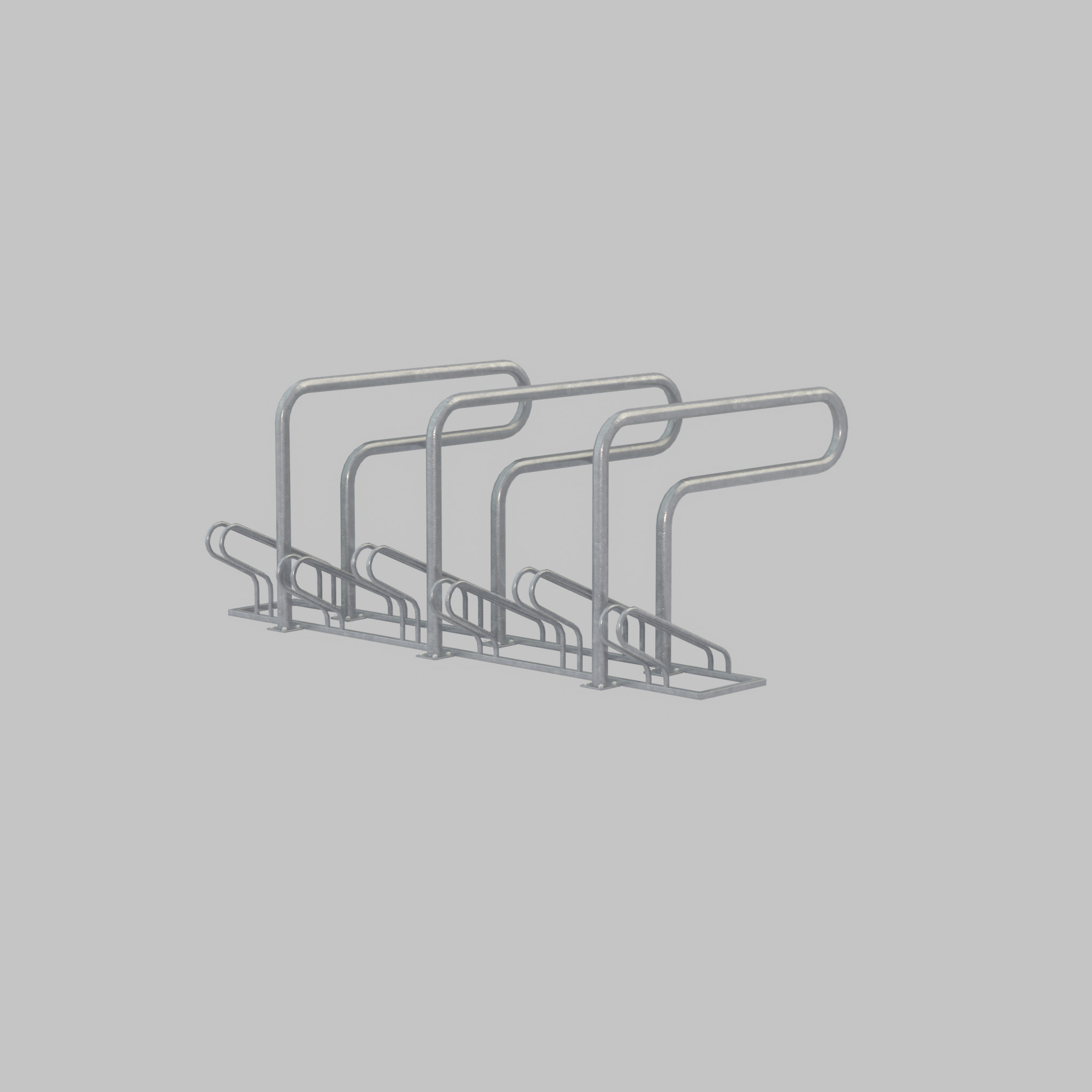Bicycle Lean-to Parker Version 1 Low-poly 3D model_65
