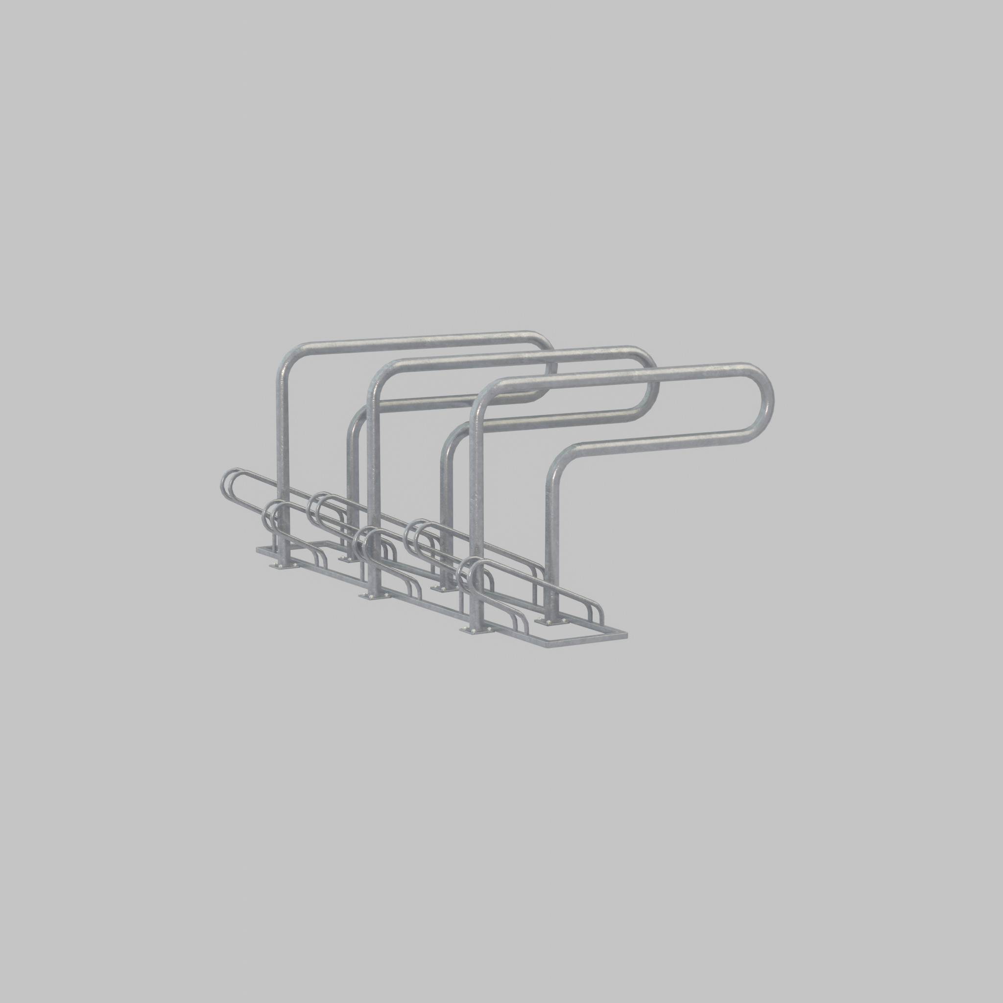 Bicycle Lean-to Parker Version 1 Low-poly 3D model_55