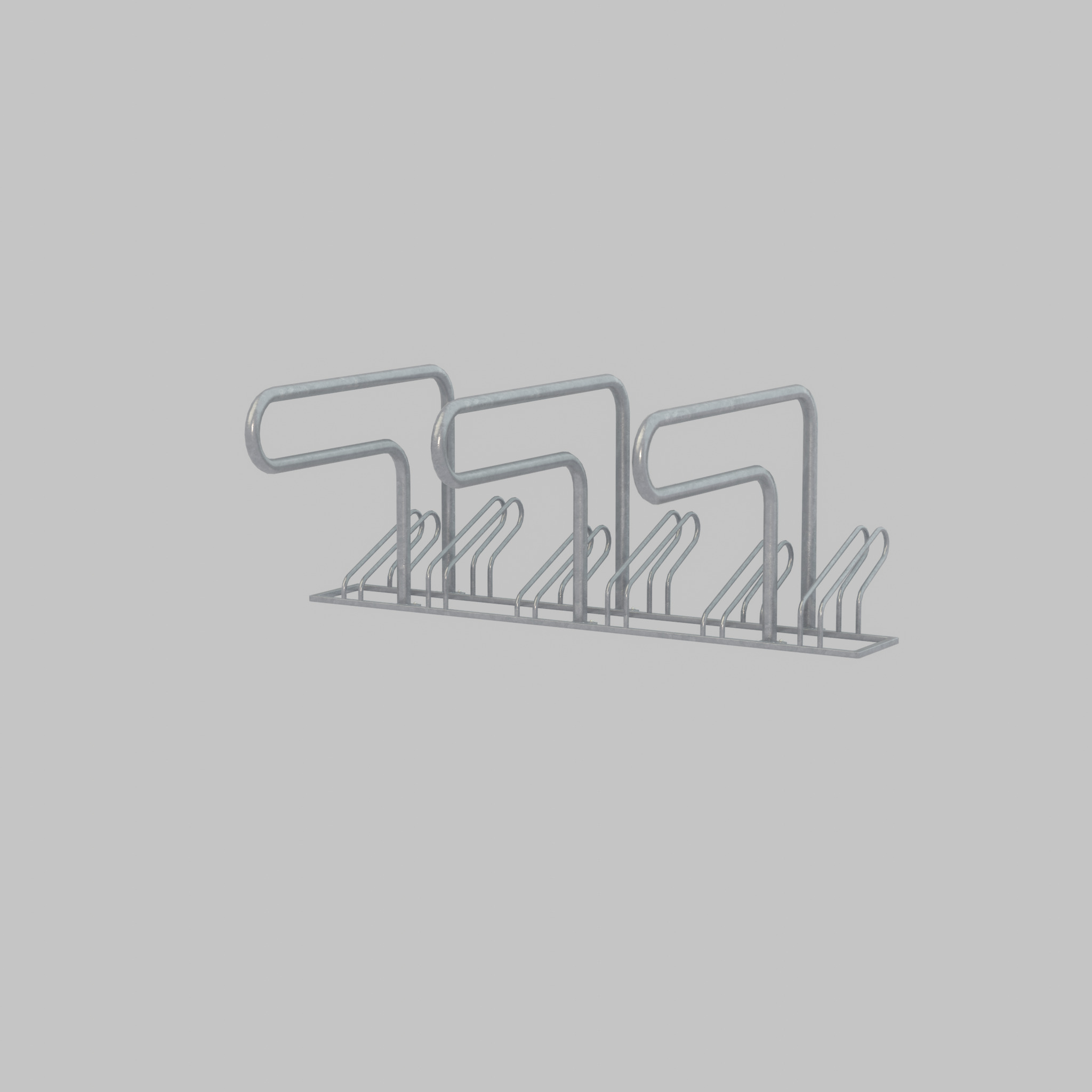 Bicycle Lean-to Parker Version 1 Low-poly 3D model_31