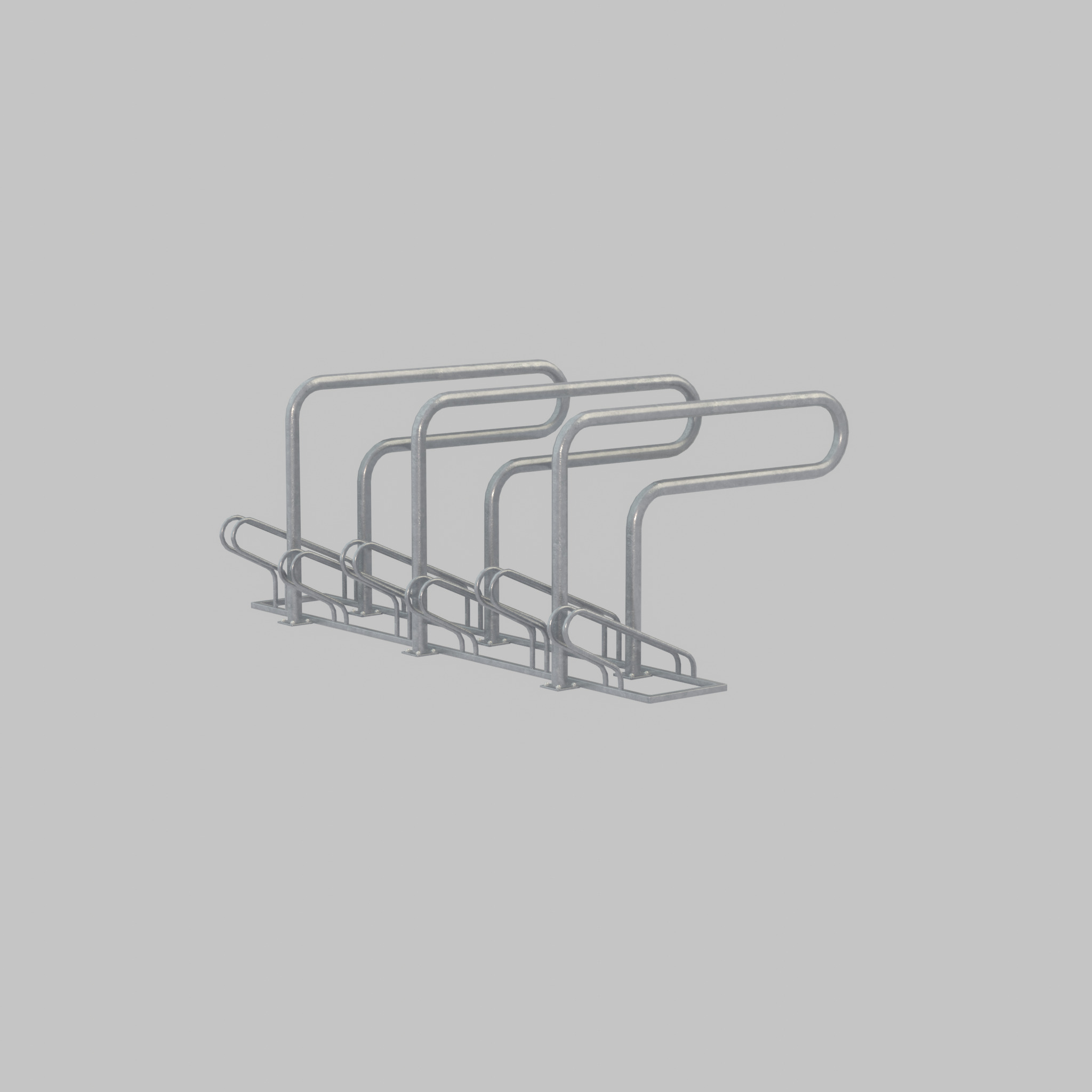 Bicycle Lean-to Parker Version 1 Low-poly 3D model_28