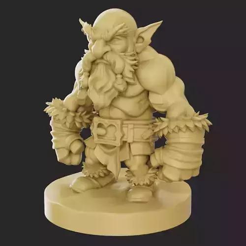 troll figurine 3D print model