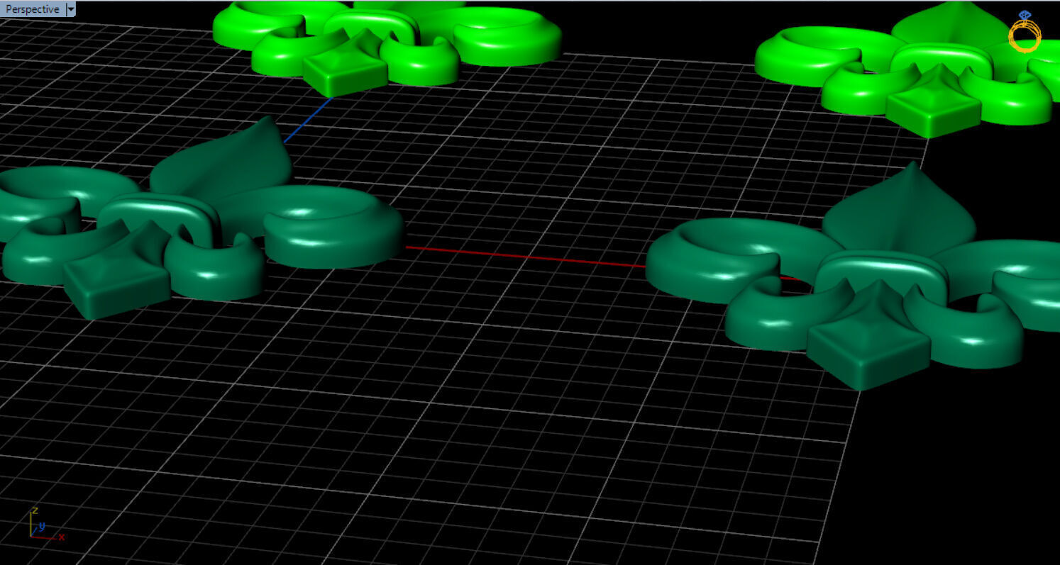 fleur de lis earrings Free 3D print model_32