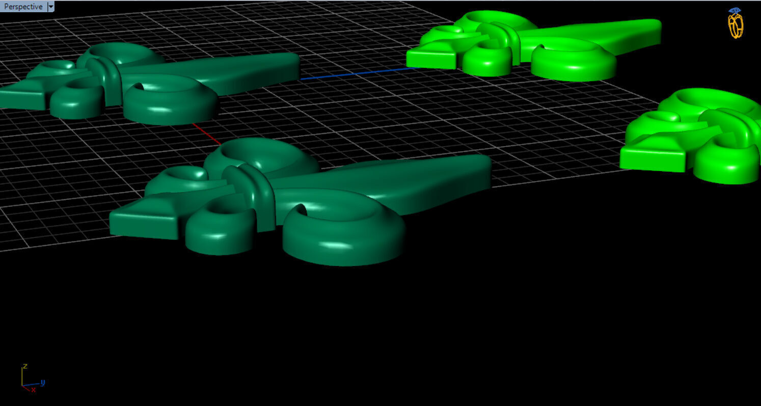 fleur de lis earrings Free 3D print model_34