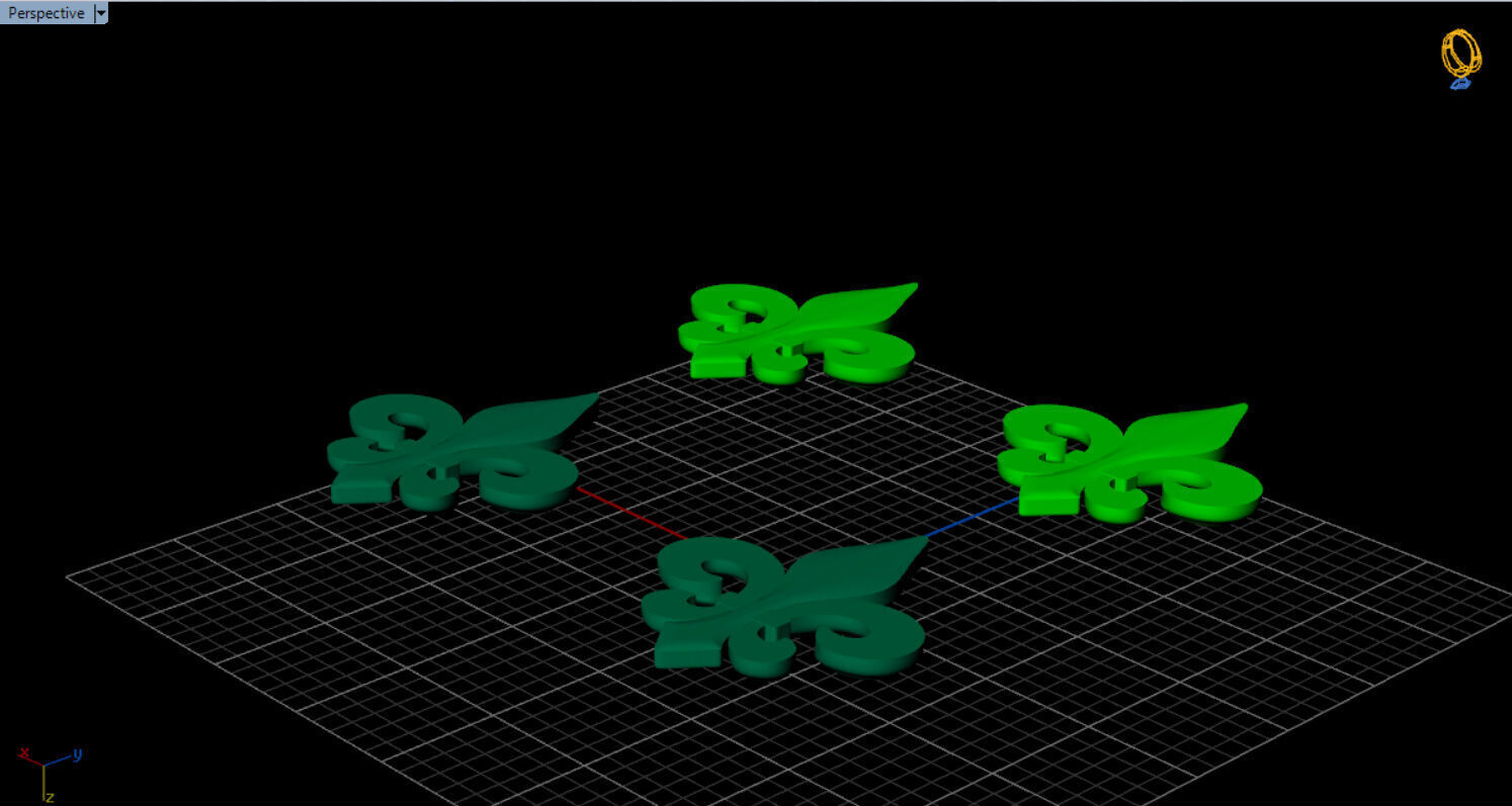 fleur de lis earrings Free 3D print model_18