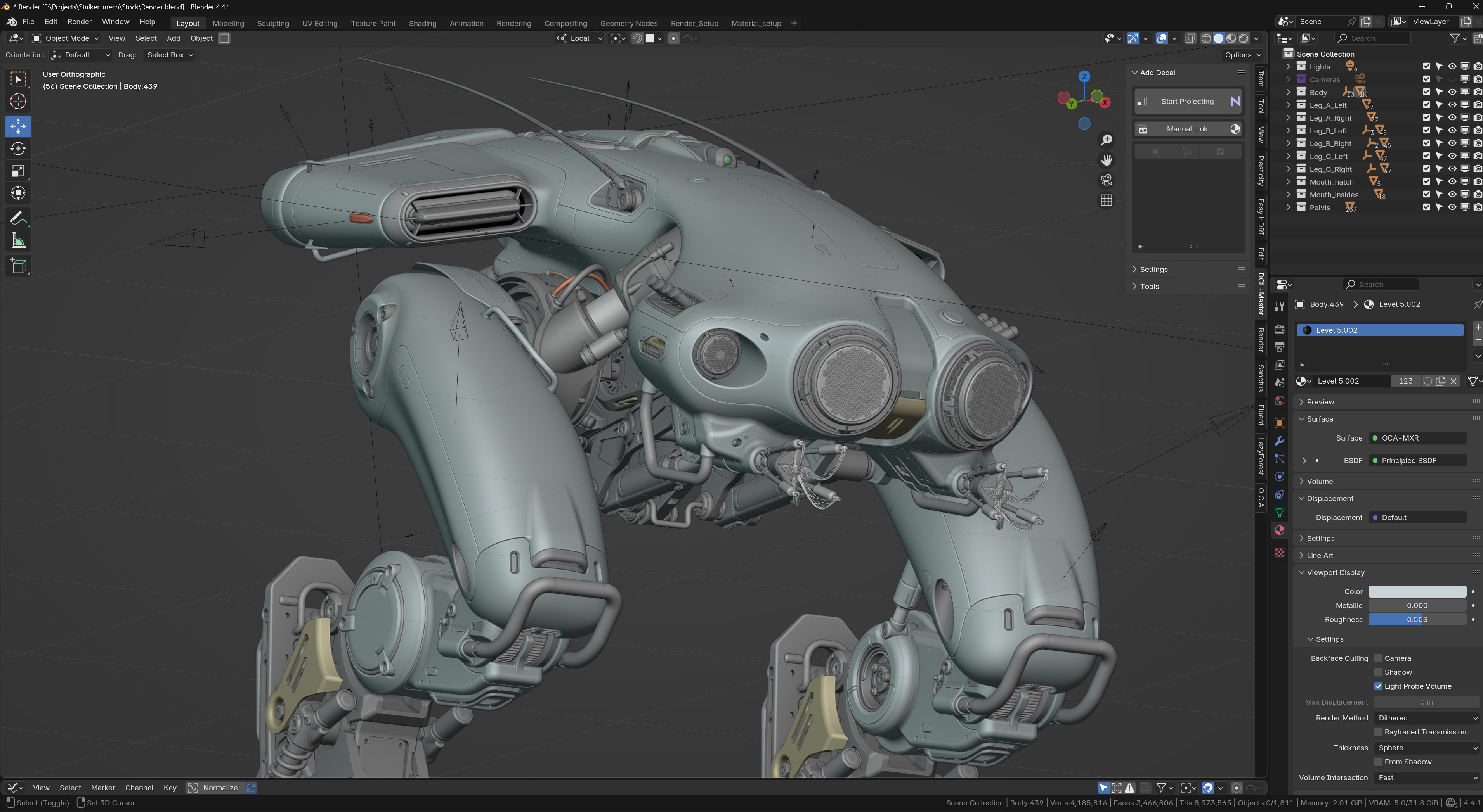Stalker Mech 3D model_12