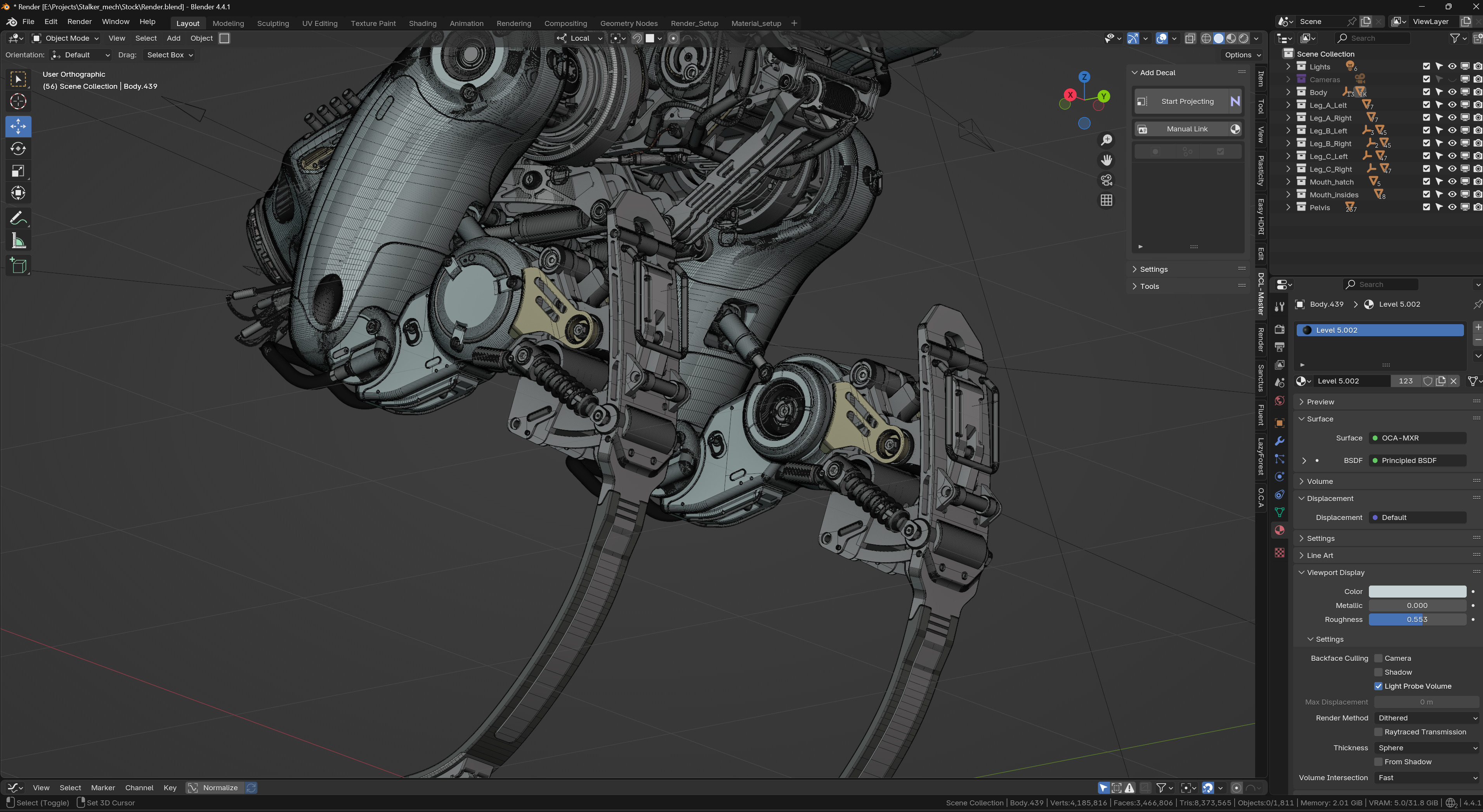 Stalker Mech 3D model_11
