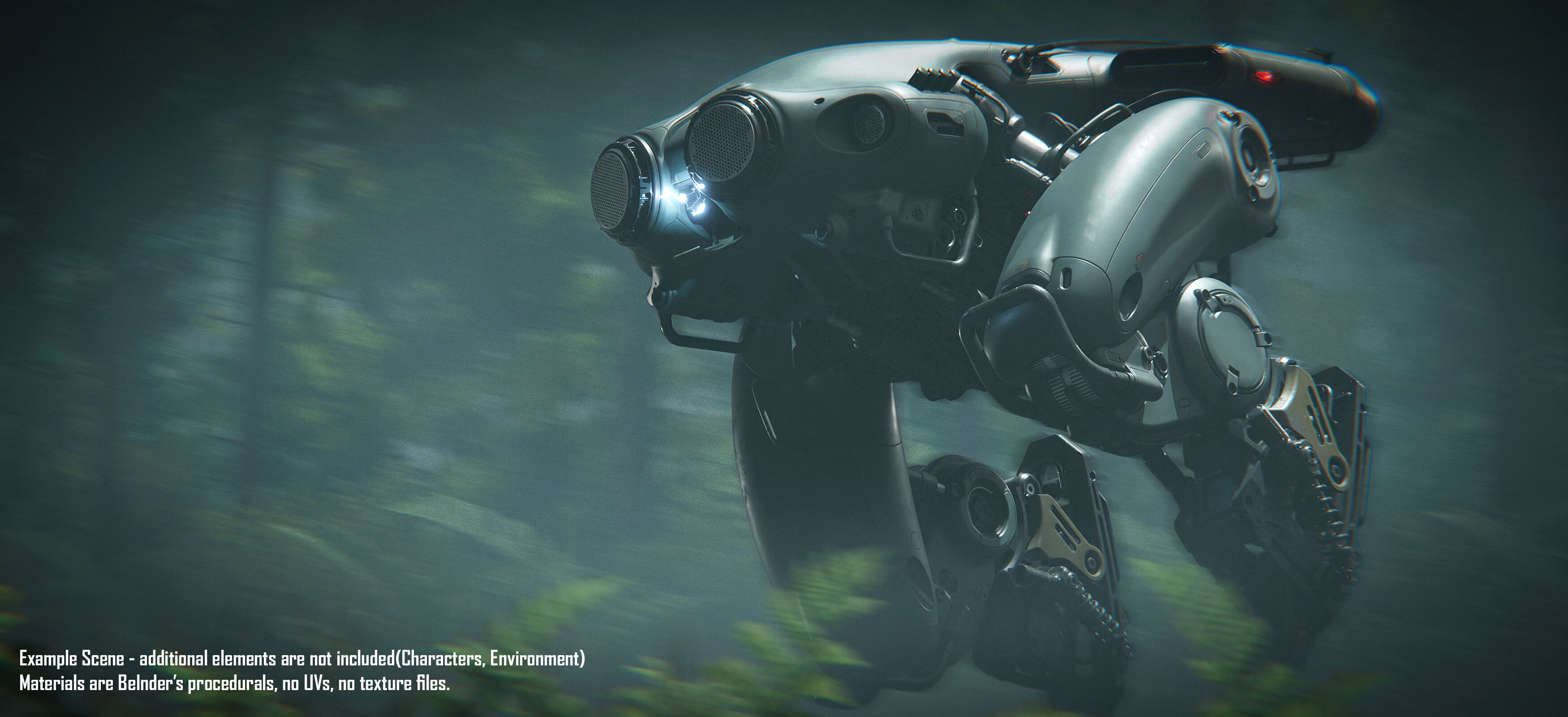 Stalker Mech 3D model_7