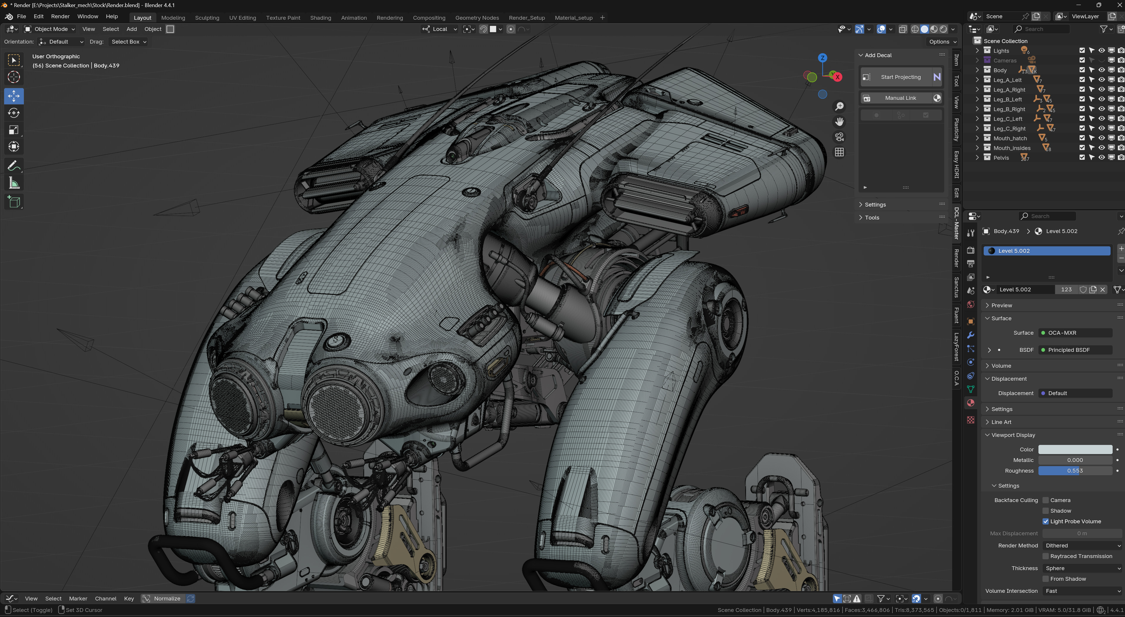 Stalker Mech 3D model_10