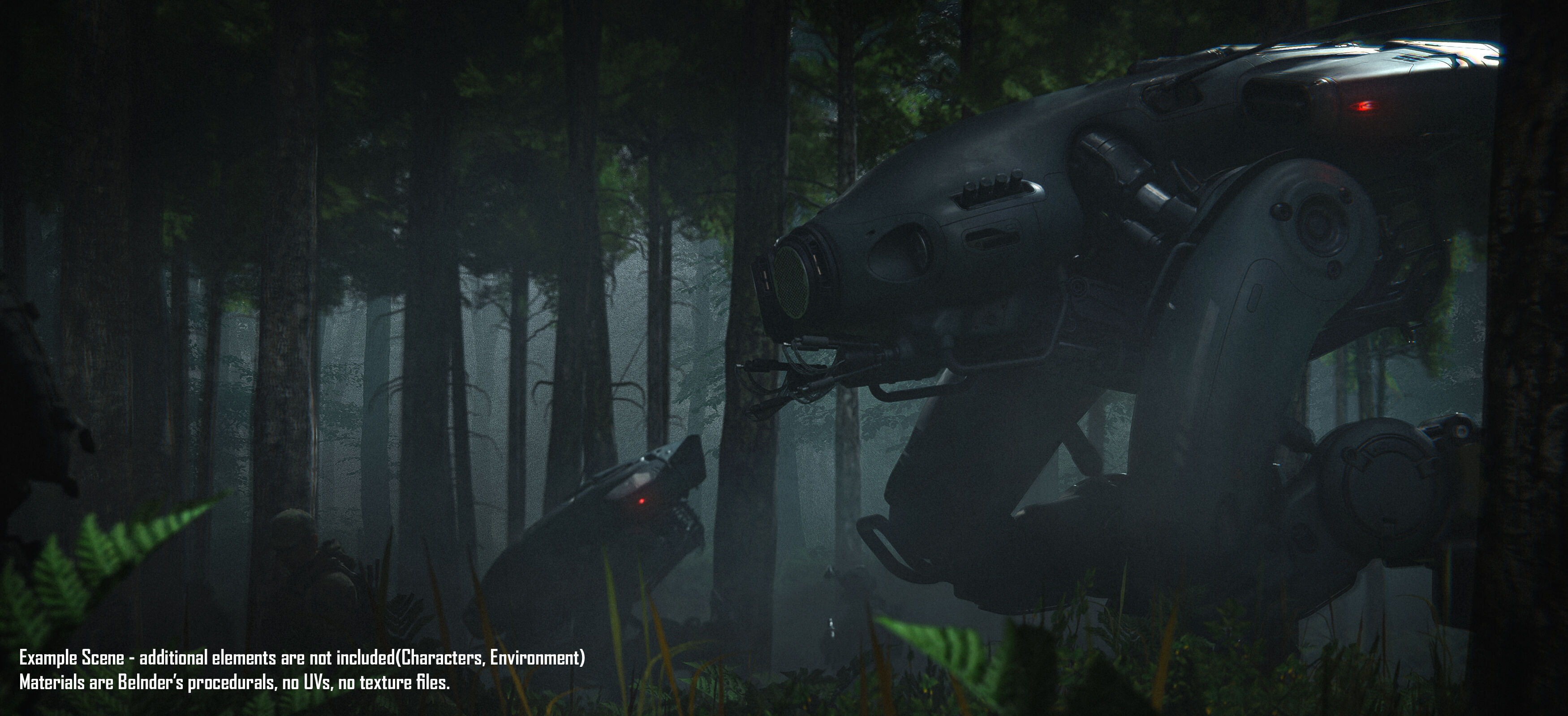 Stalker Mech 3D model_6