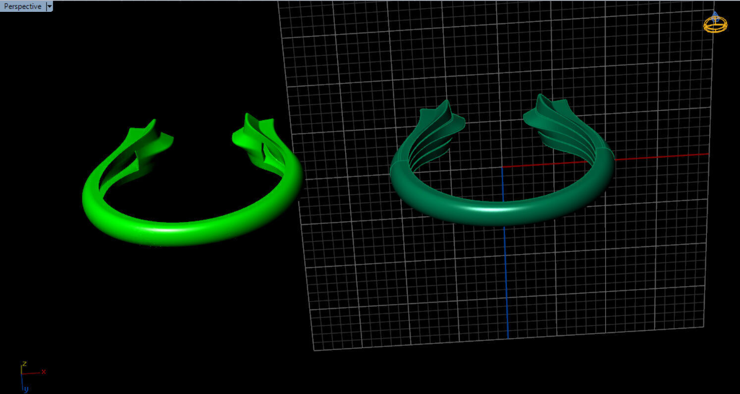 pandora star open ring 3D print model_28