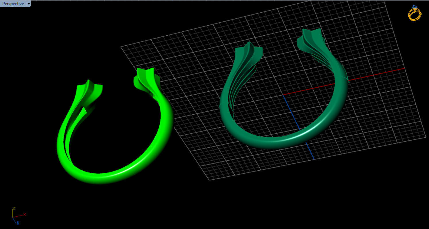 pandora star open ring 3D print model_27