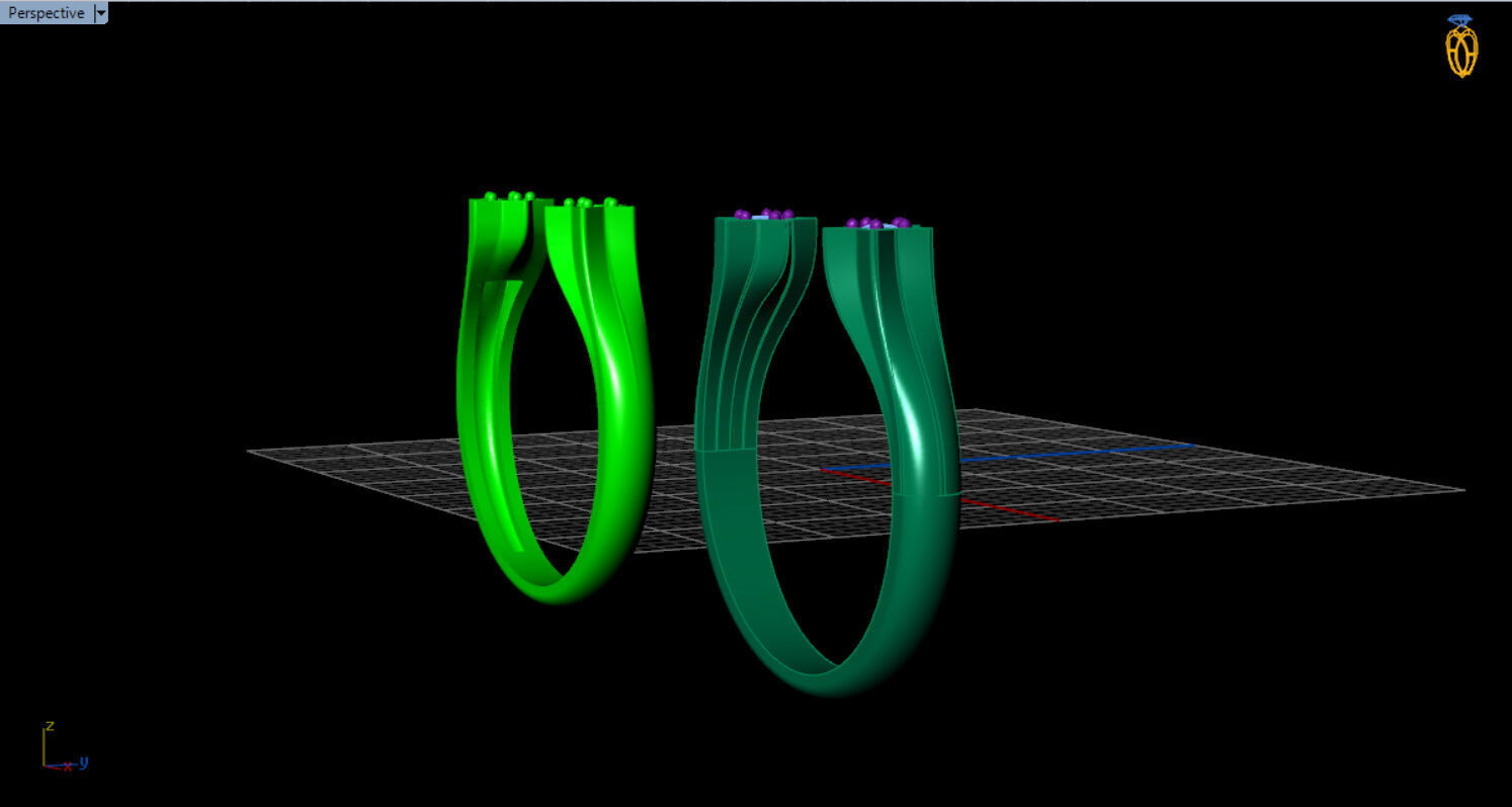 pandora star open ring 3D print model_12