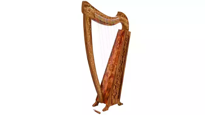 Celtic harp