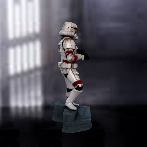 StormTrooper - Fanart - Collectible Figurine 3D print model_8