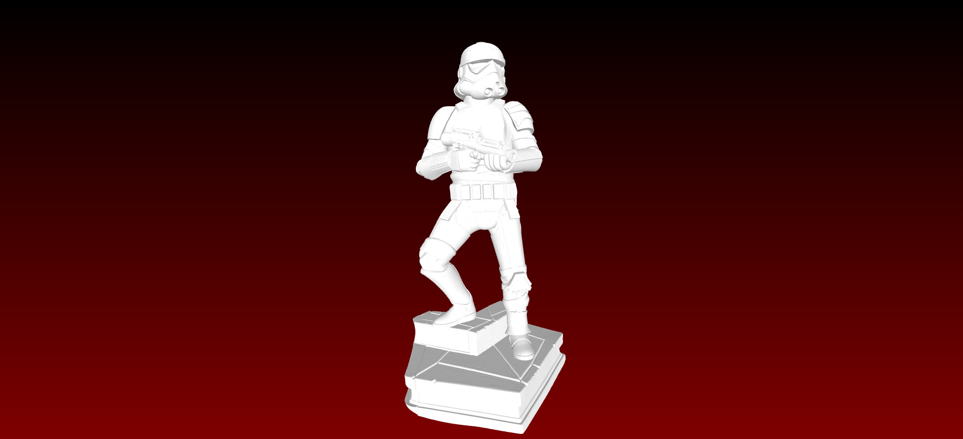 StormTrooper - Fanart - Collectible Figurine 3D print model_12