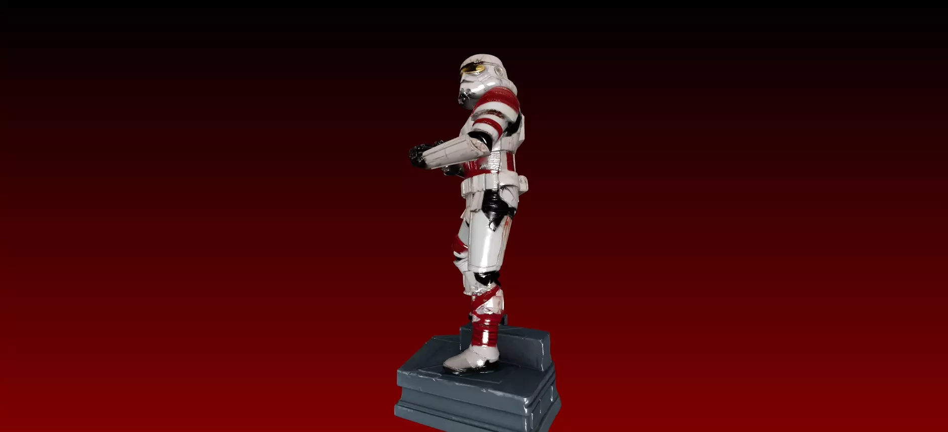 StormTrooper - Fanart - Collectible Figurine 3D print model_0