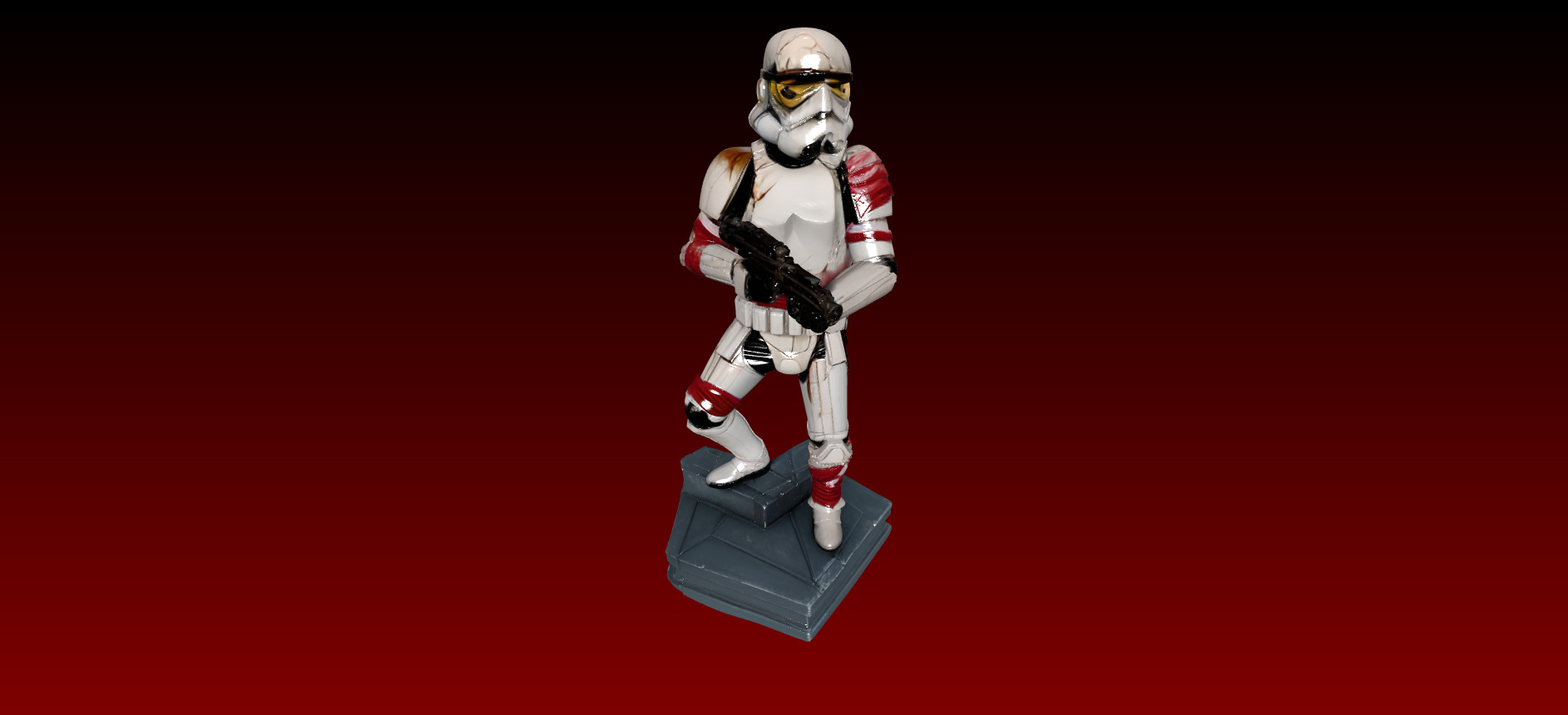 StormTrooper - Fanart - Collectible Figurine 3D print model_1