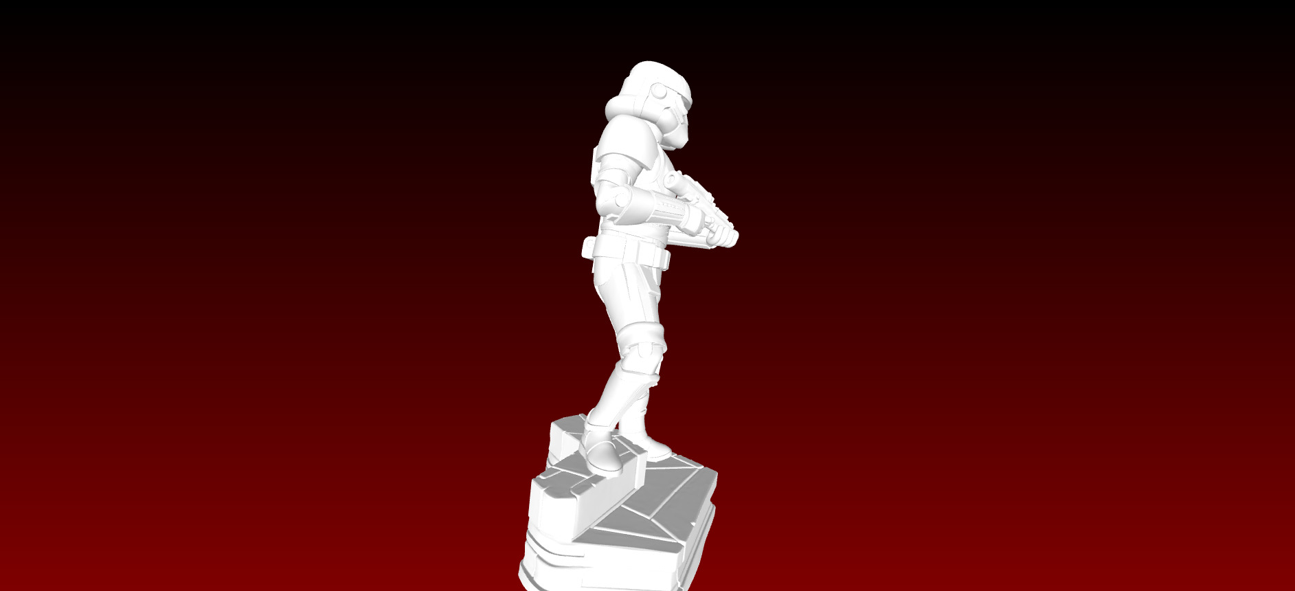 StormTrooper - Fanart - Collectible Figurine 3D print model_13