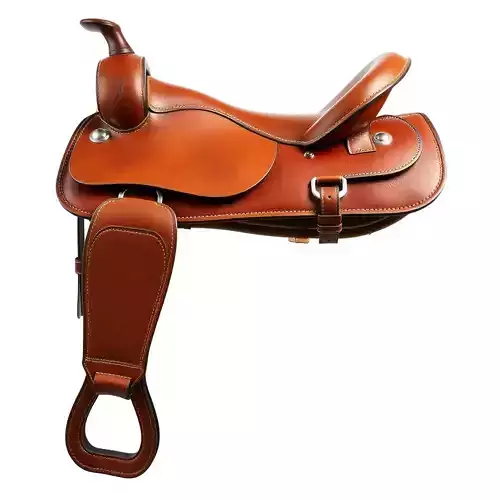 Western Saddle D Model Pack