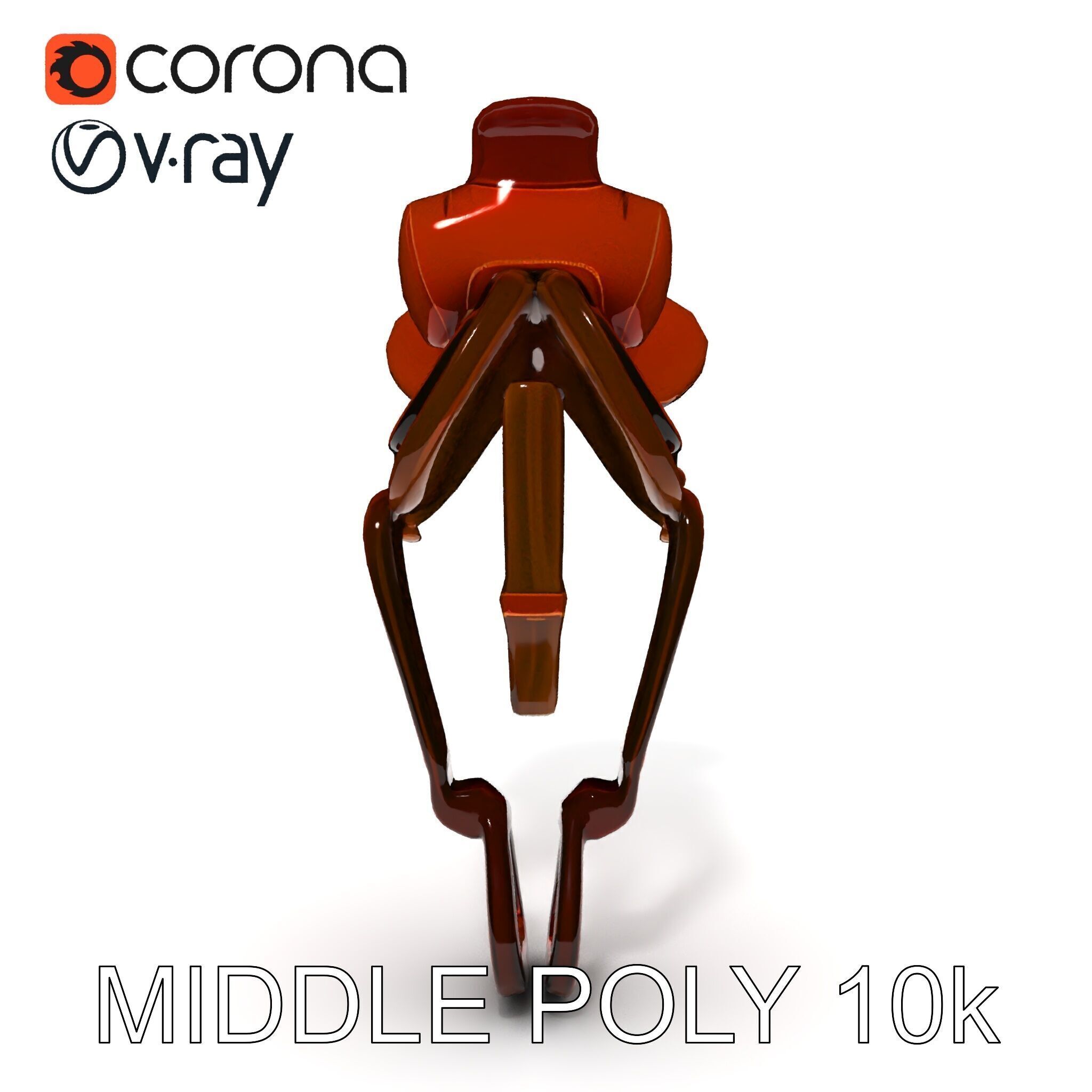 Western Saddle D Model Pack Low-poly 3D model_17