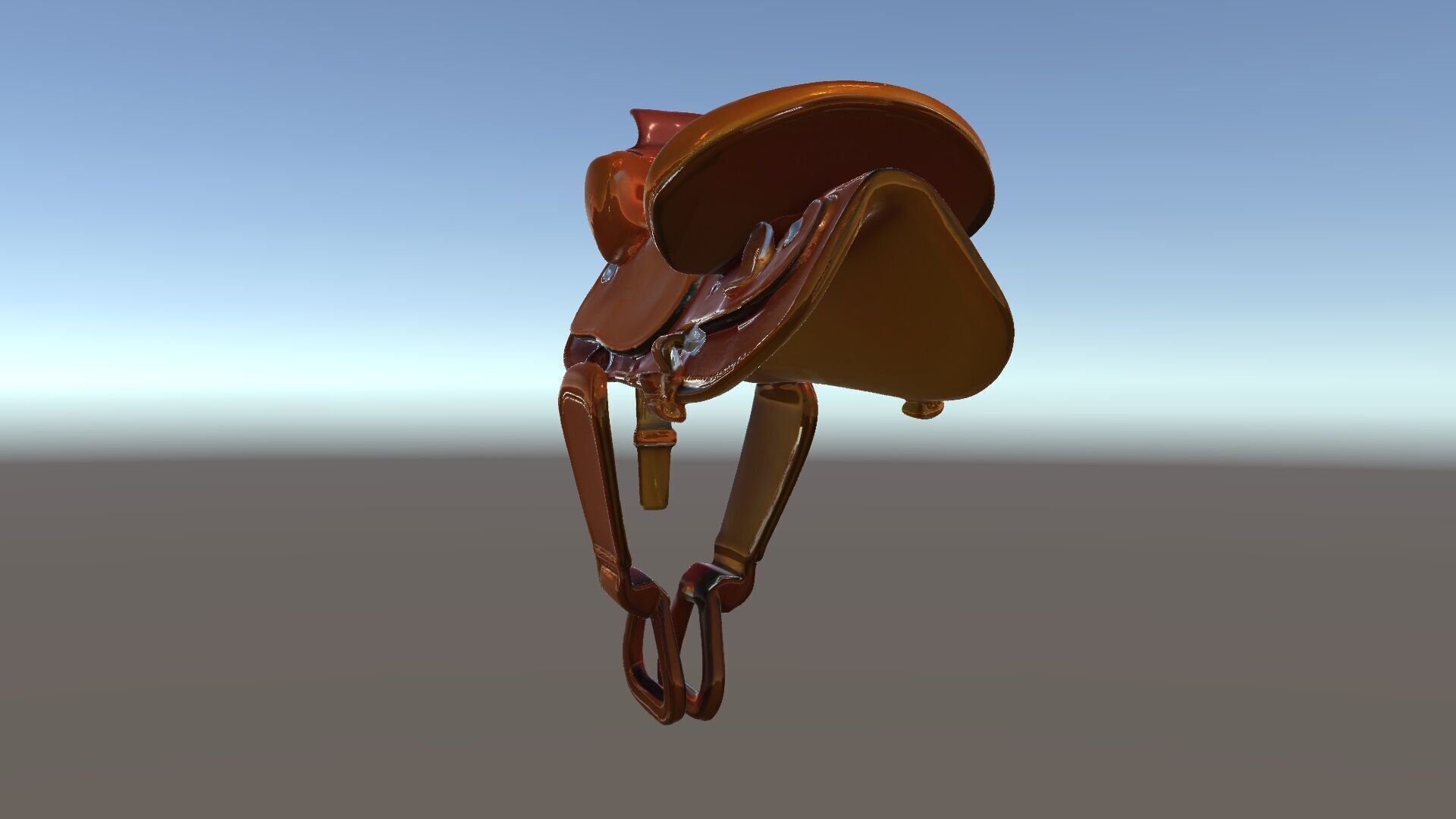 Western Saddle D Model Pack Low-poly 3D model_5