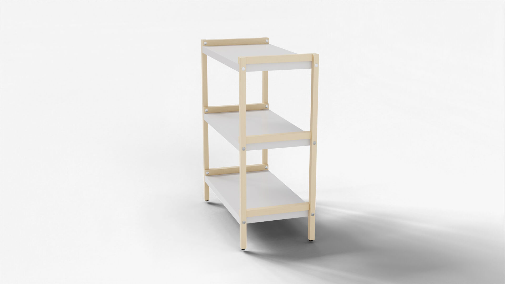 Shelving Unit 02 3D model_2