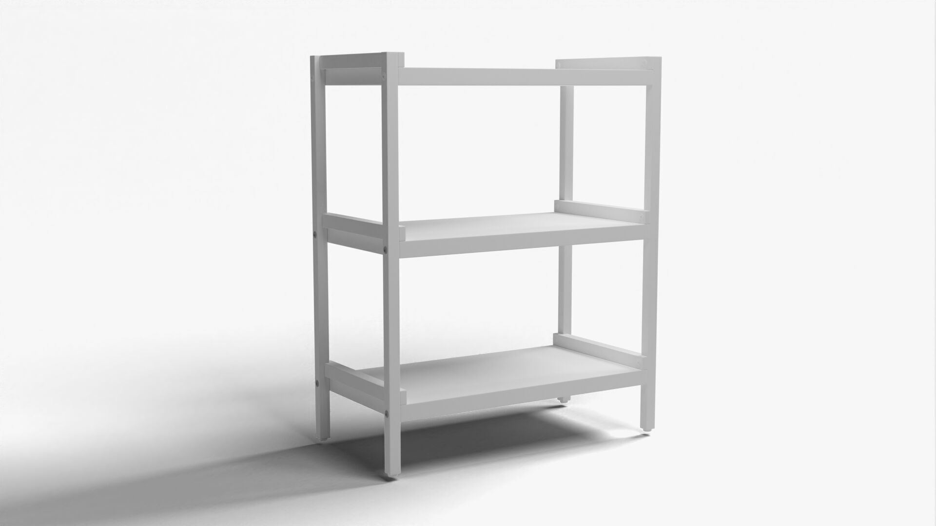 Shelving Unit 02 3D model_8