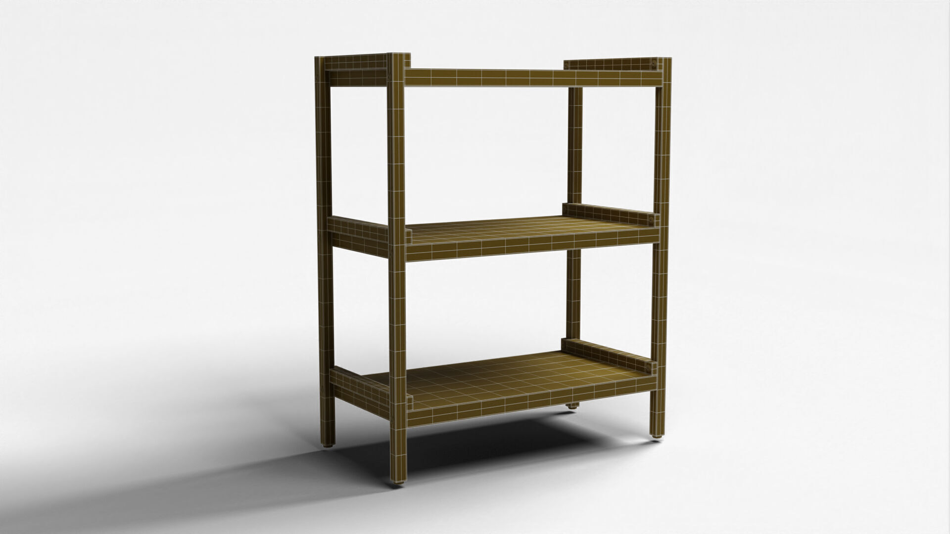 Shelving Unit 02 3D model_13