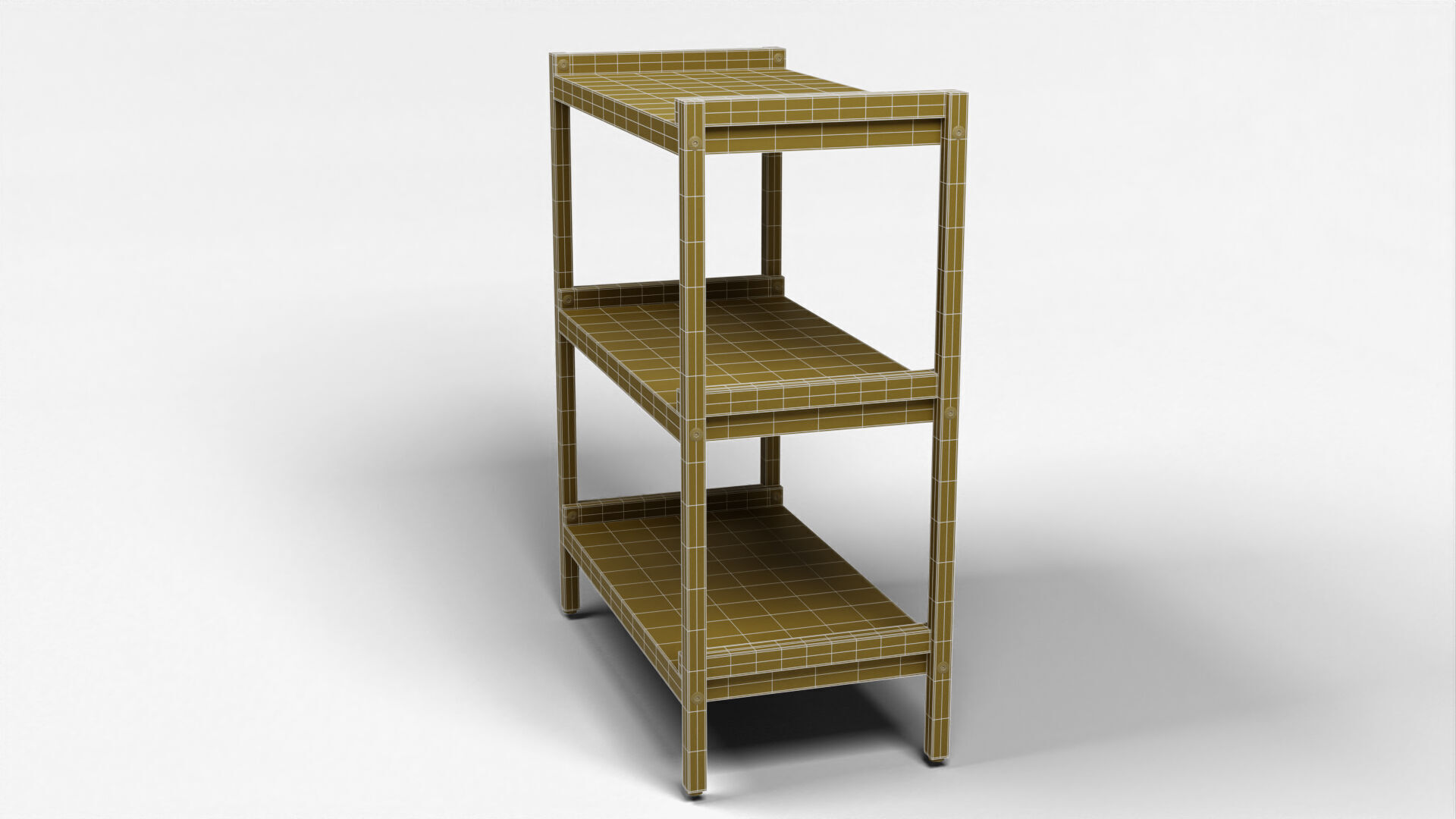 Shelving Unit 02 3D model_12