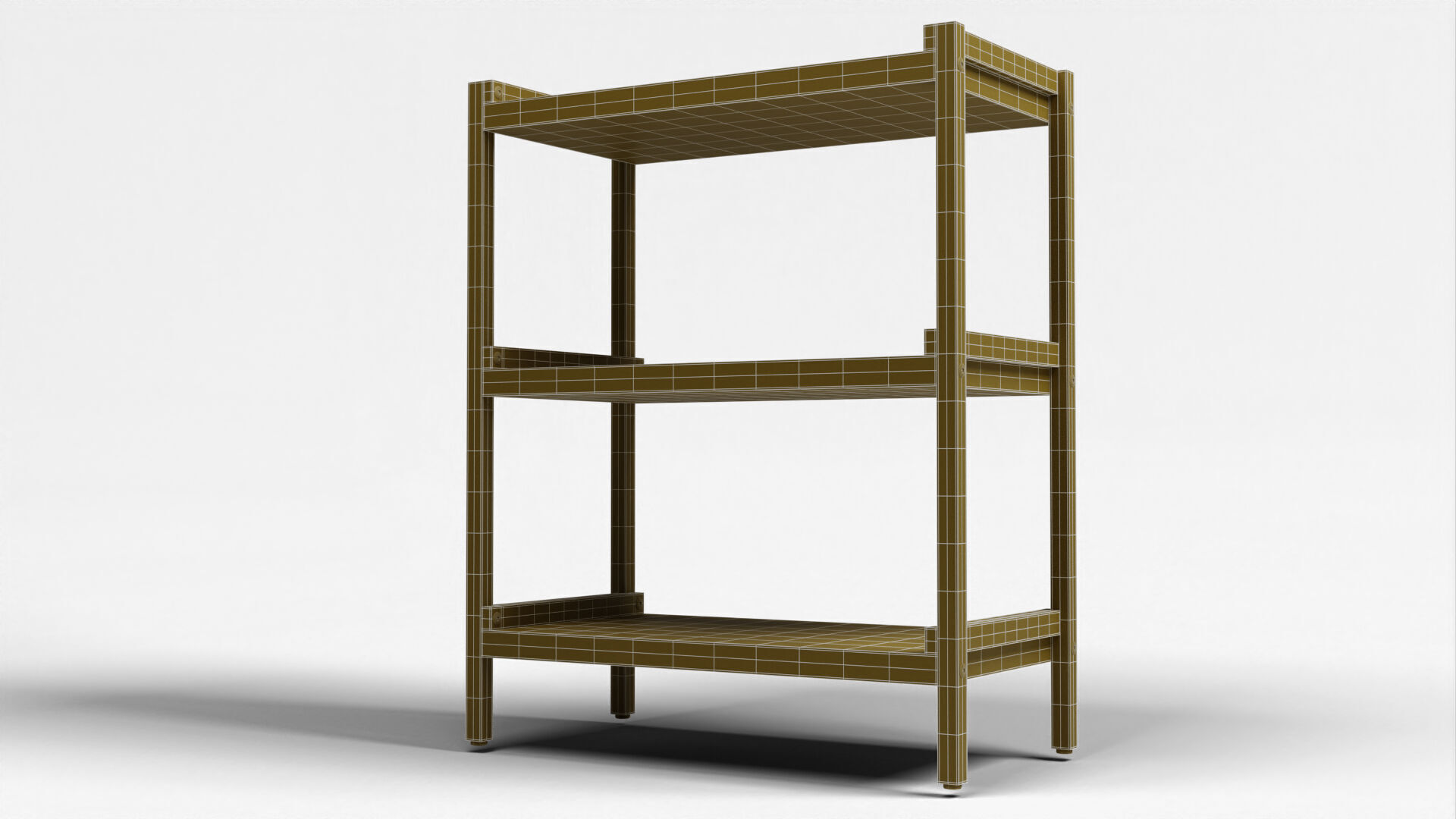 Shelving Unit 02 3D model_11