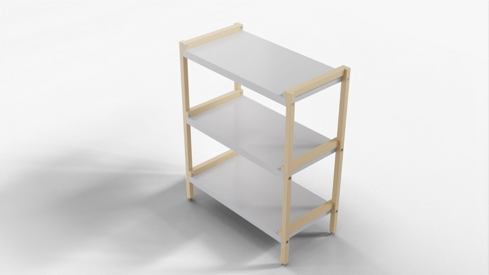 Shelving Unit 02 3D model_4
