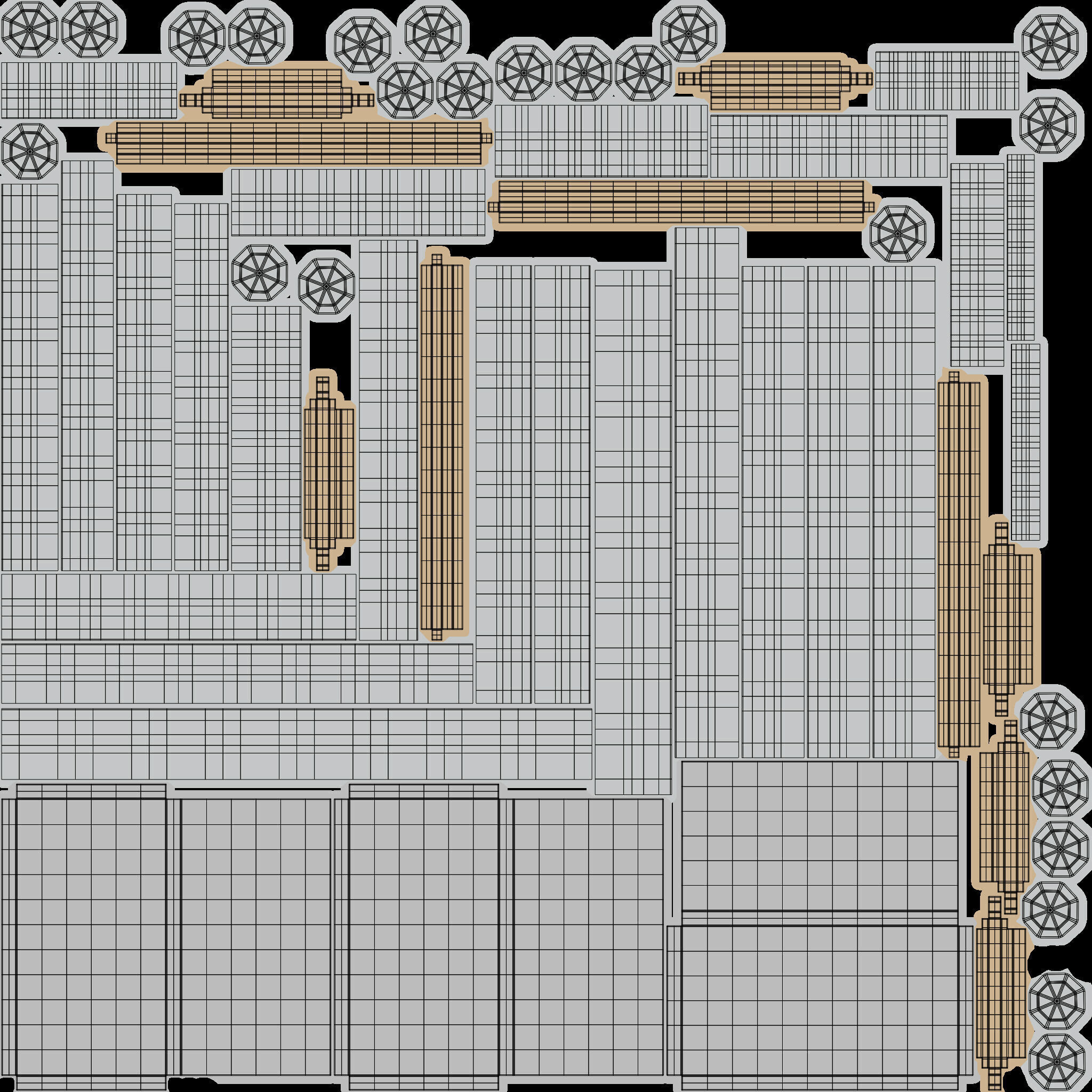 Shelving Unit 02 3D model_15