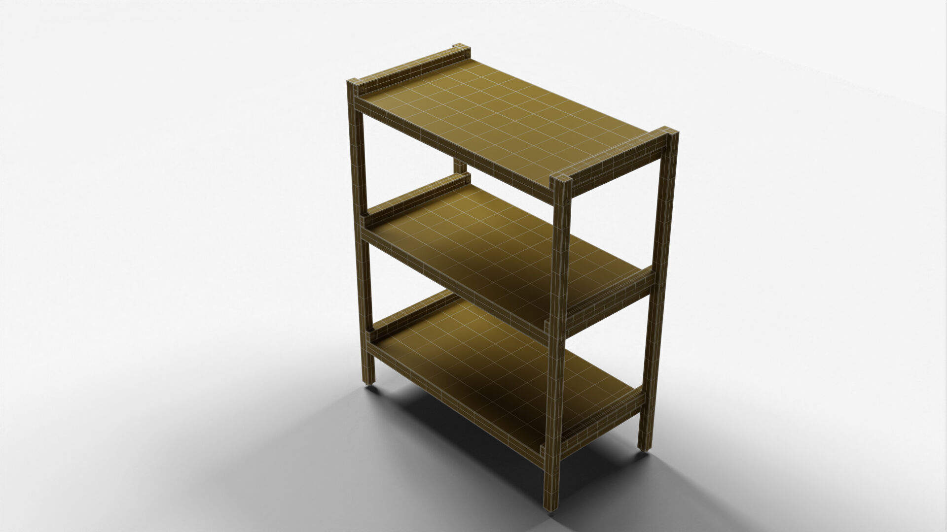 Shelving Unit 02 3D model_14