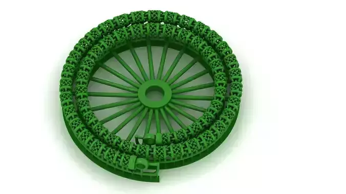 6MMSpiral Top Sold Unisex Beautiful Chain Ready to Print 