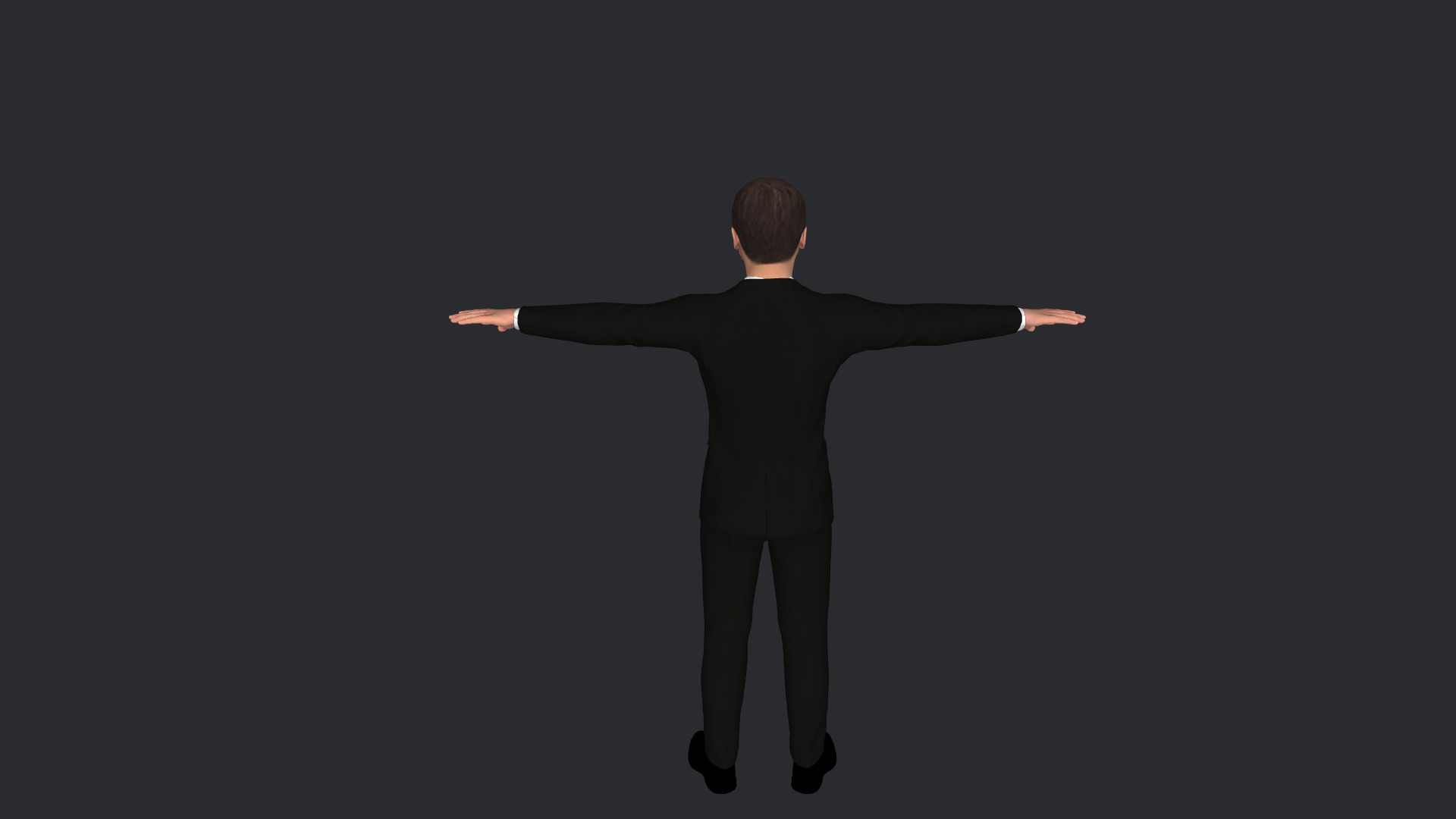 Leonardo DiCaprio Hyper Realistic Full Body Rigged 3D Character 3D model_4