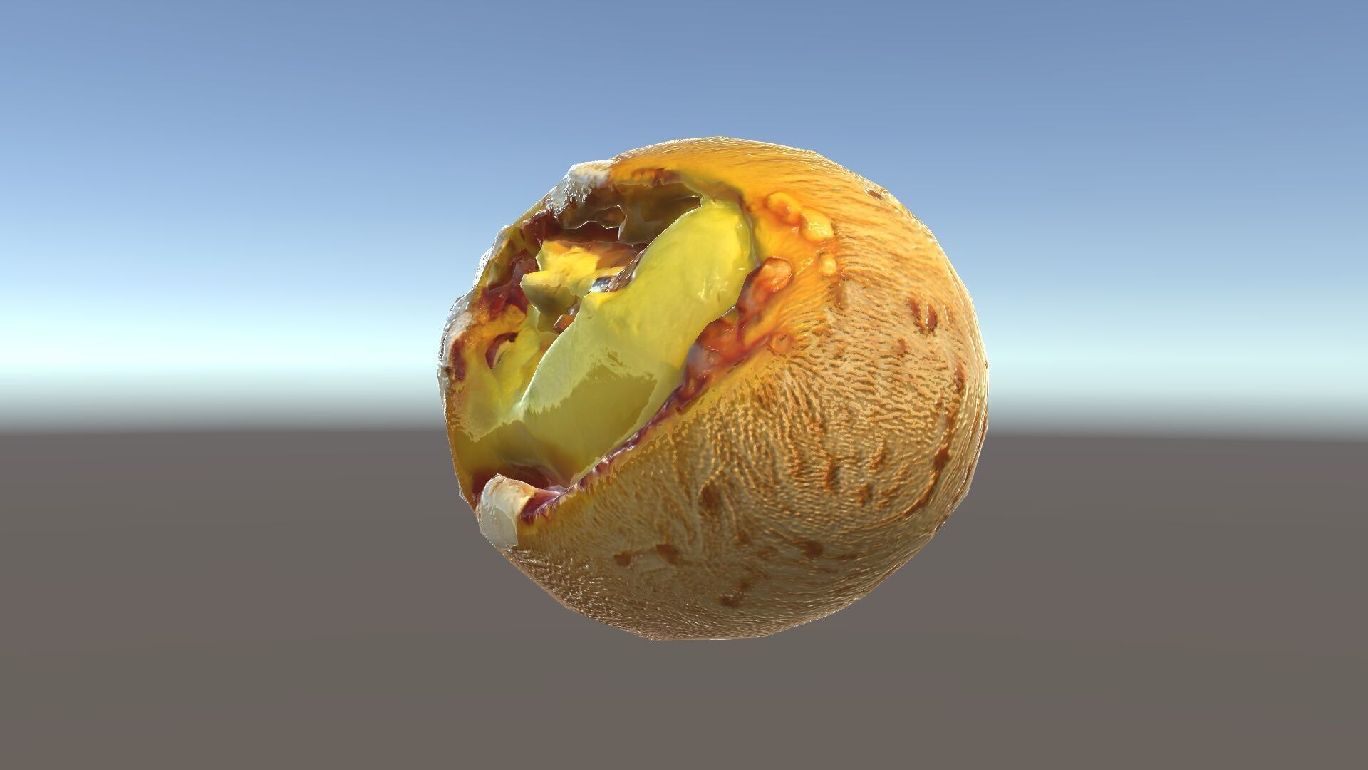 Rotten Kiwi Fruit with Mold Texture Model Pack Low-poly 3D model_24