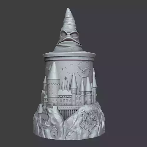 Castle Box 3D Harry Potter 1
