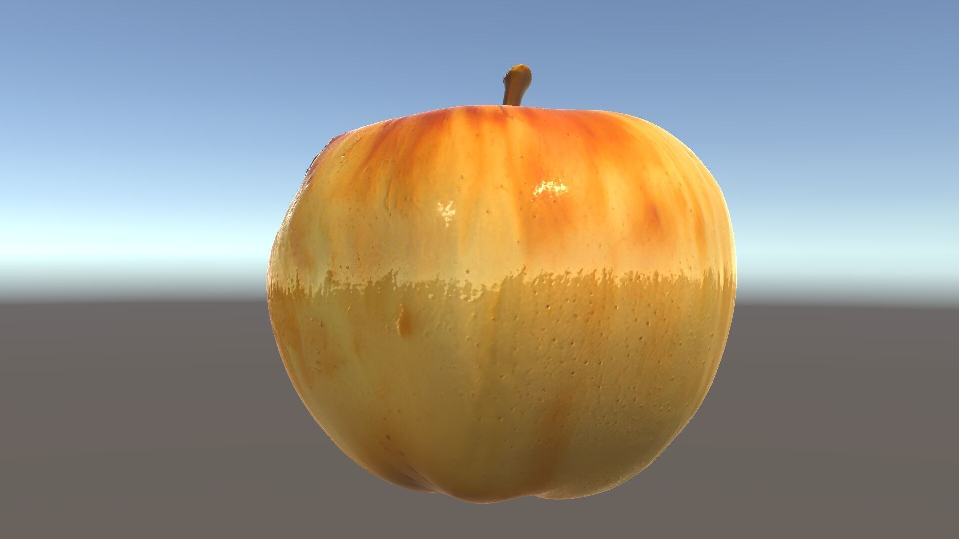Realistic Bruised Apple D Model Pack Low-poly 3D model_5